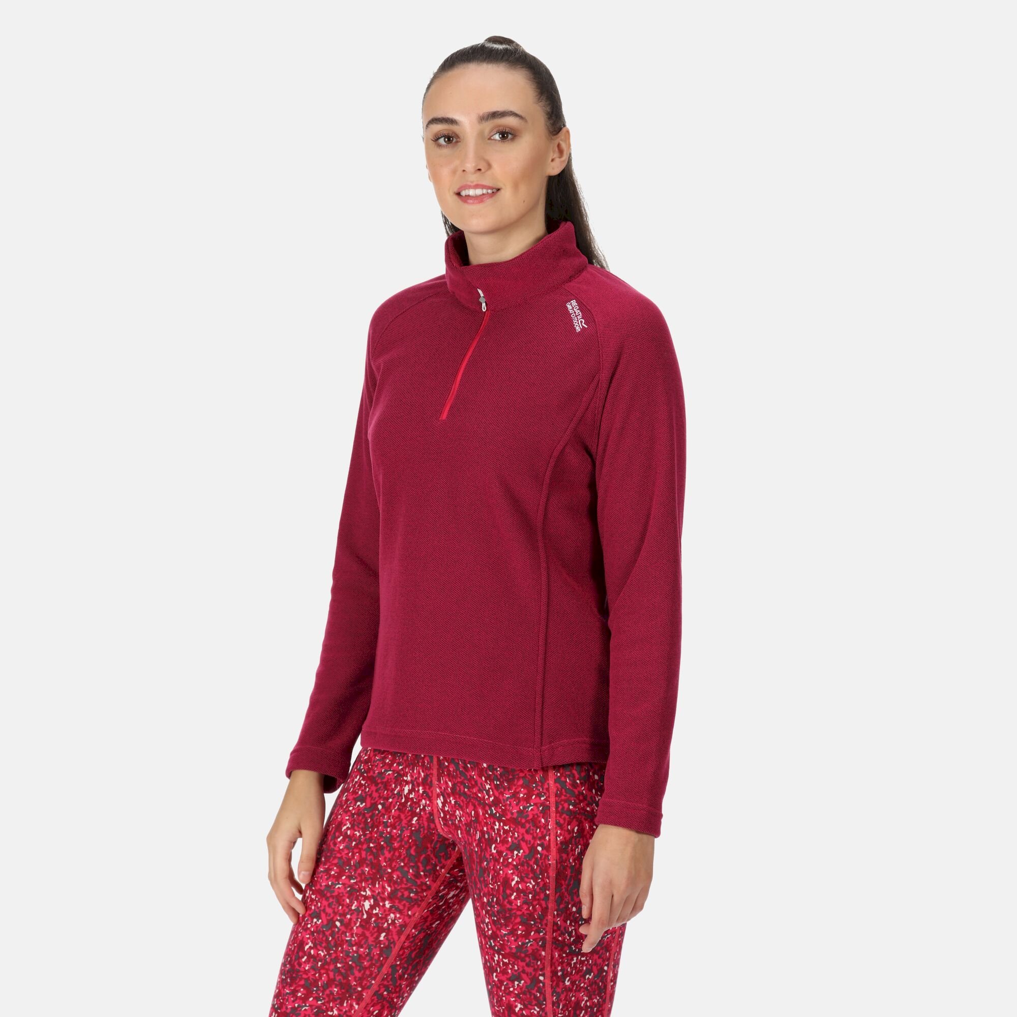 Women's Kenger II Quarter Zip Fleece | Berry Pink