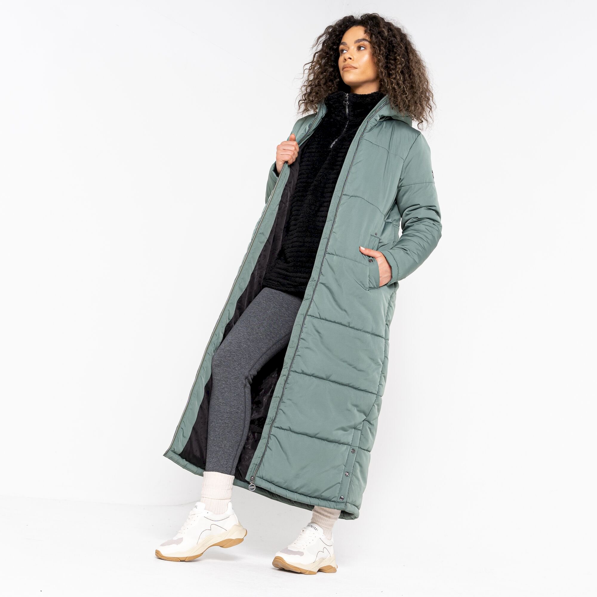 Dare 2b - Women's Reputable Full Length Padded Jacket | Duck Green