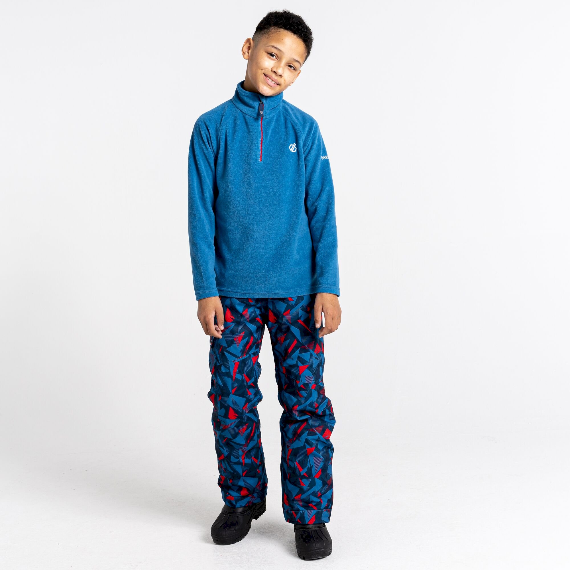 Dare 2b - Kids' Freehand Half Zip Lightweight Fleece | Vallarta Blue