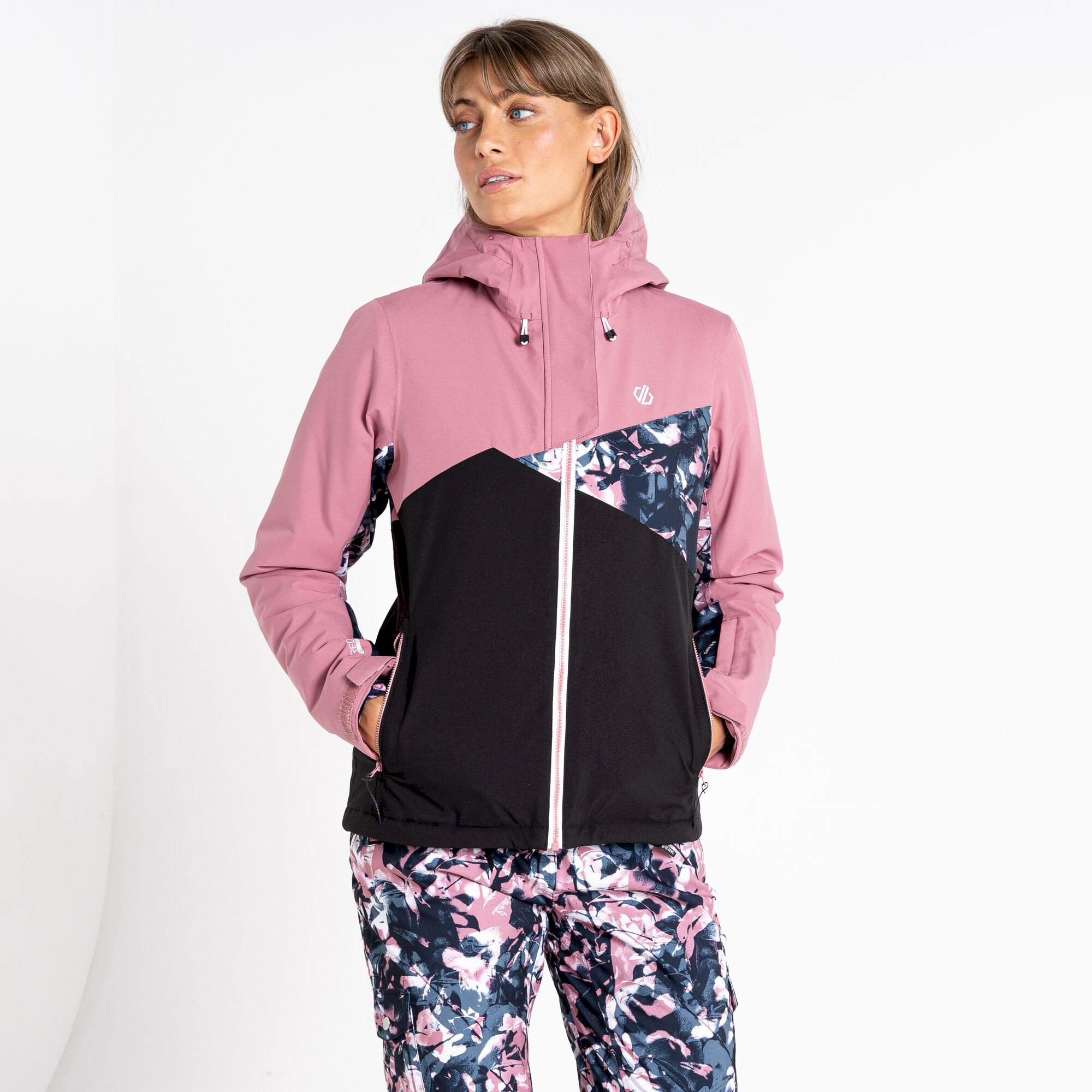 Dare 2b - Women's Determined Waterproof Insulated Ski Jacket | Mesa Rose Black