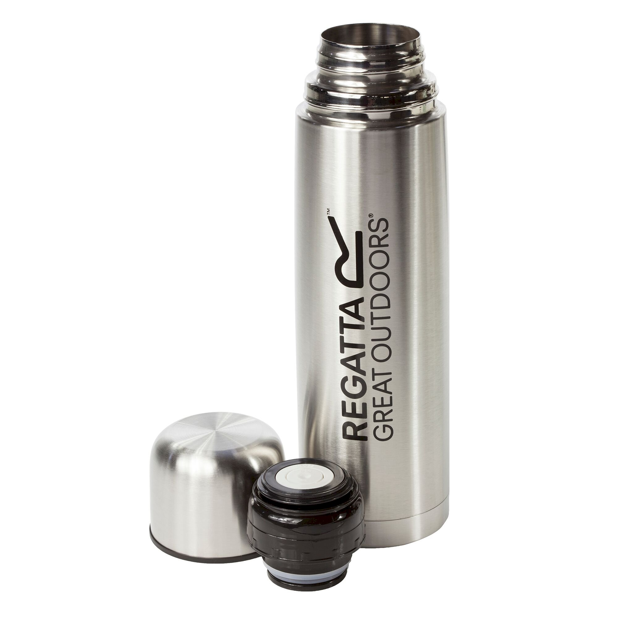 1 Litre Vacuum Camping Flask | Silver