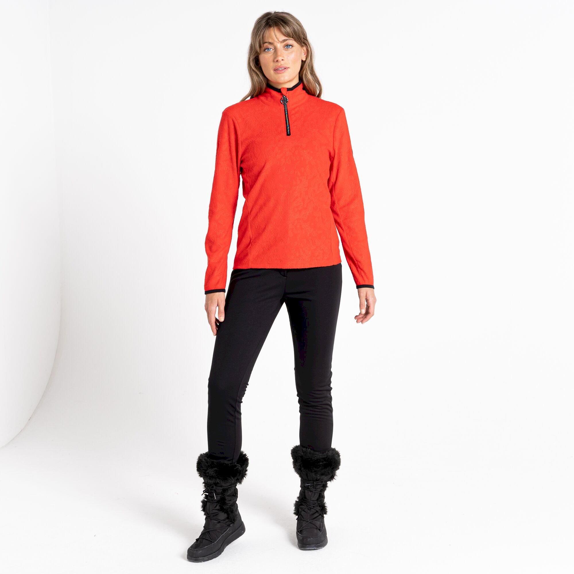Dare 2b - Women's Savy II Half Zip Fleece | Volcanic Red