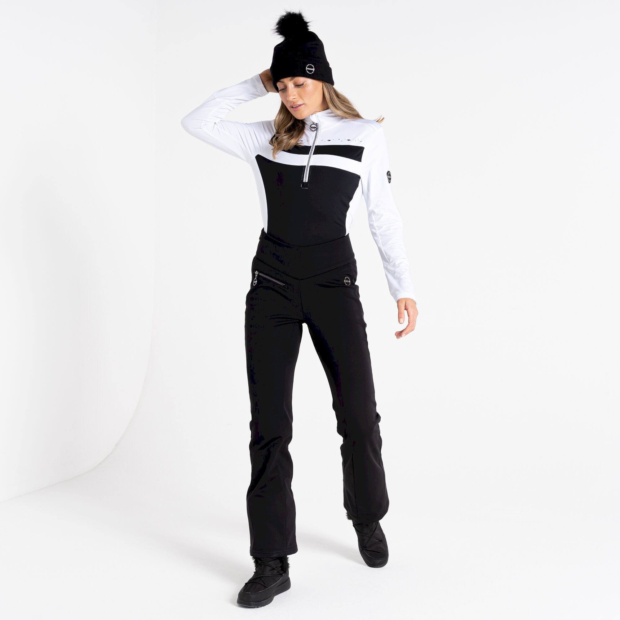 Dare 2b - Women's Crystallize Core Stretch Midlayer | White Black