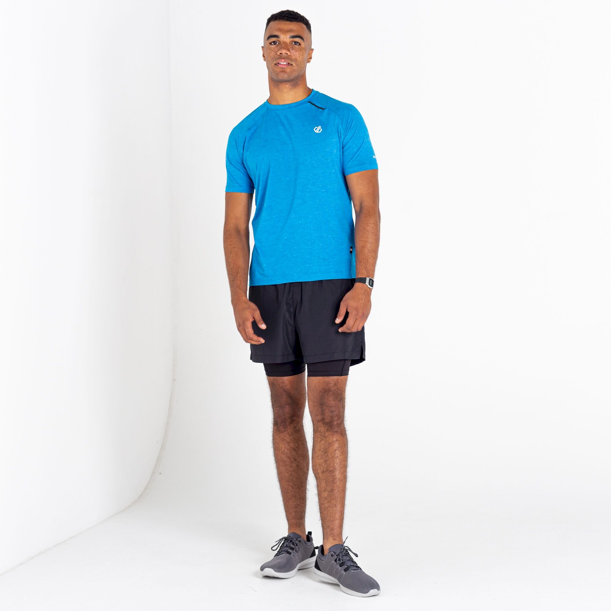 Dare 2b - Men's Persist T-Shirt | Teton Blue Marl