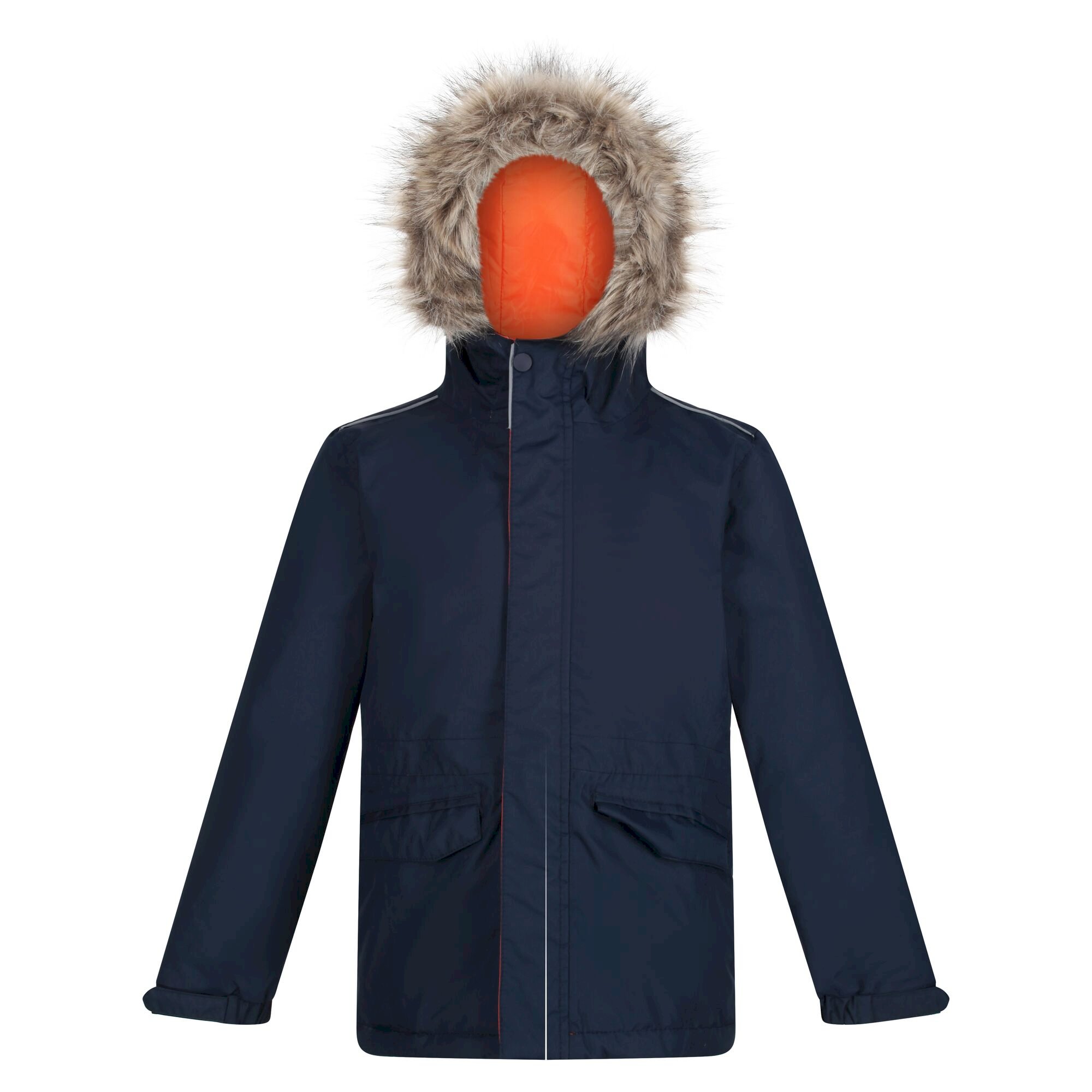 Kids' Cadet Waterproof Insulated Hooded Parka Jacket | Navy Magma