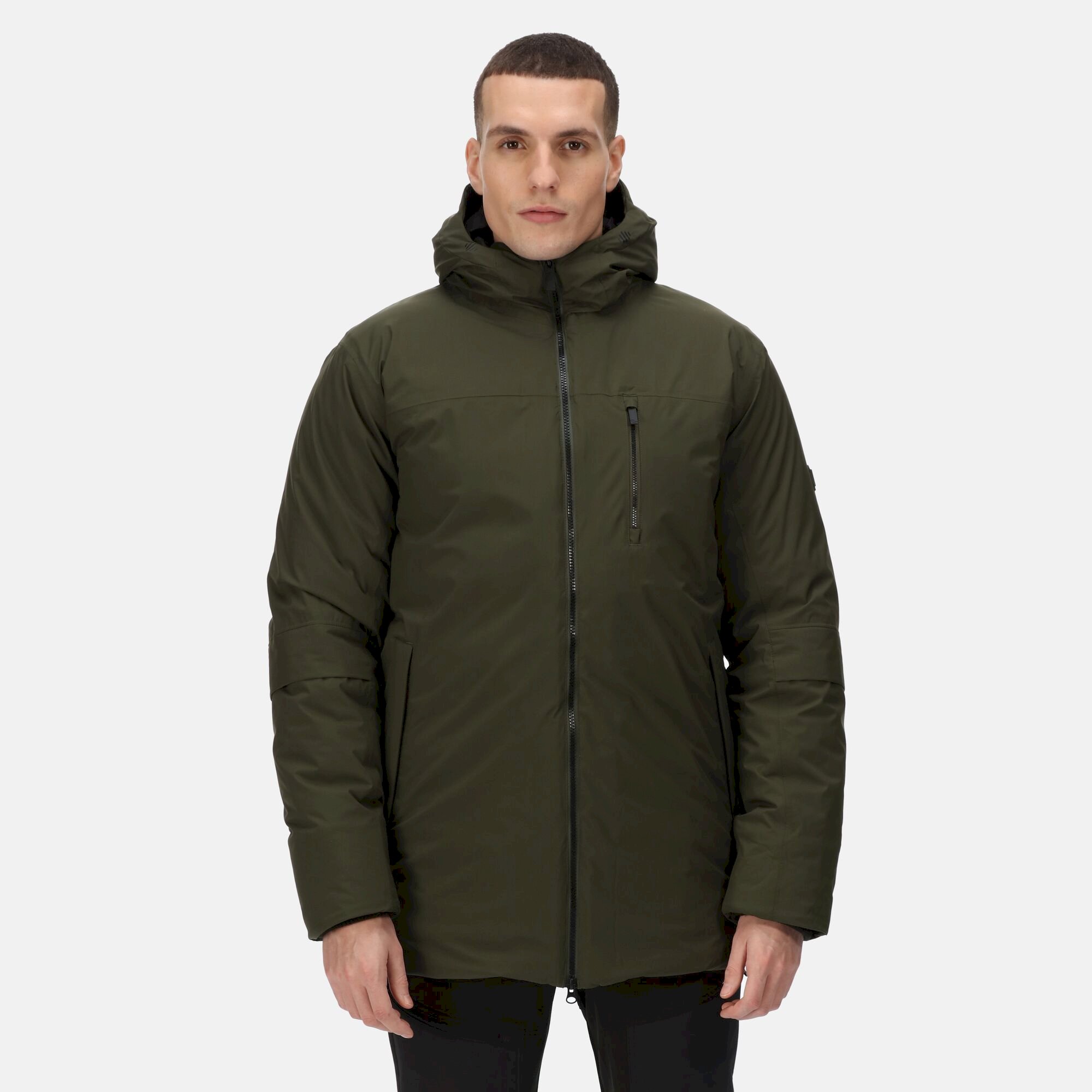 Men's Yewbank II Parka Jacket | Dark Khaki