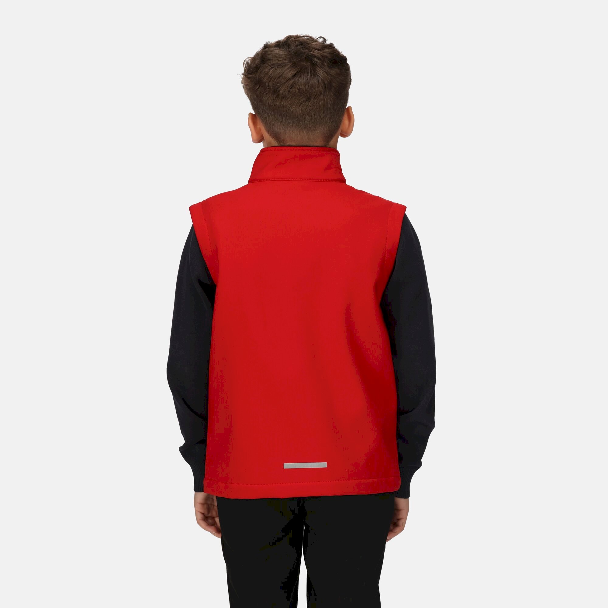 Kids' Ablaze Softshell Bodywarmer | Classic Red/Black
