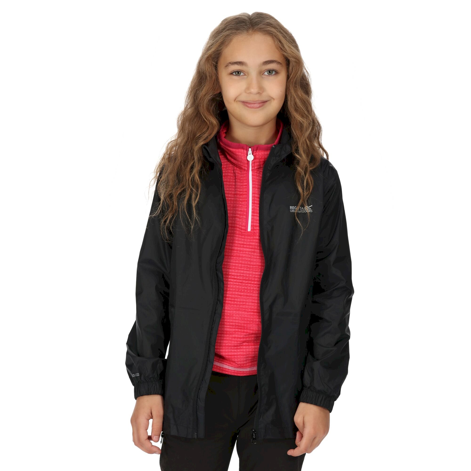 Kids' Pack It Waterproof Packaway Jacket | Black
