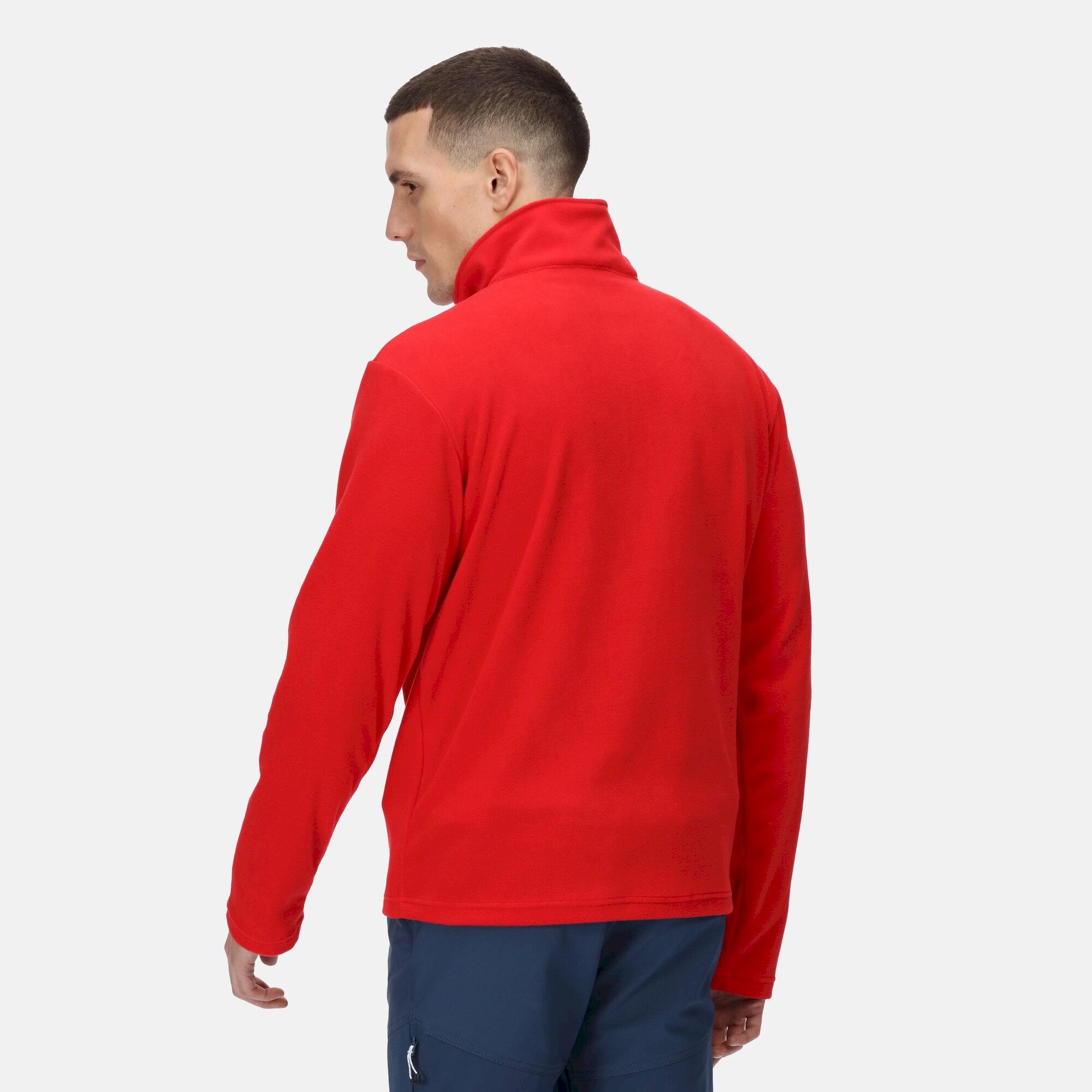 Men's Thompson Lightweight Half Zip Fleece | Chinese Red