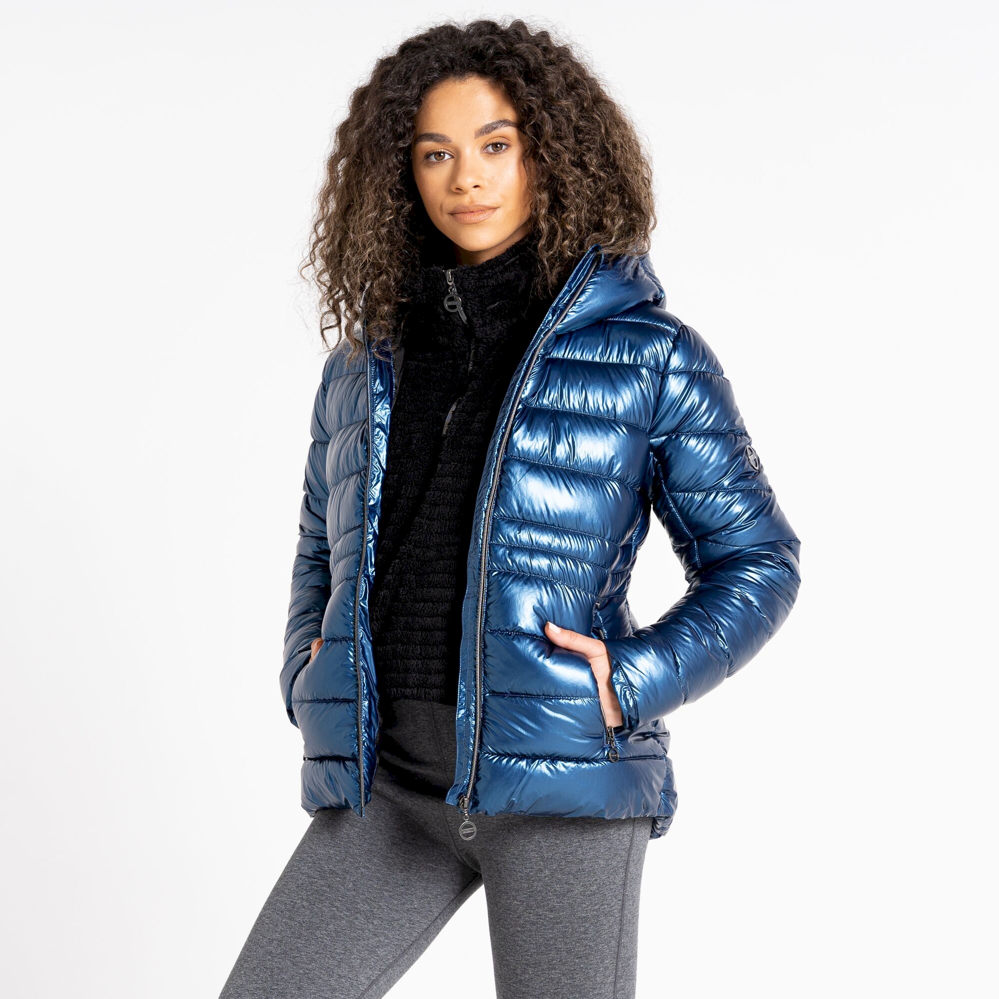 Dare 2b - Women's Reputable II Puffer Jacket | Moonlight Denim Metallic