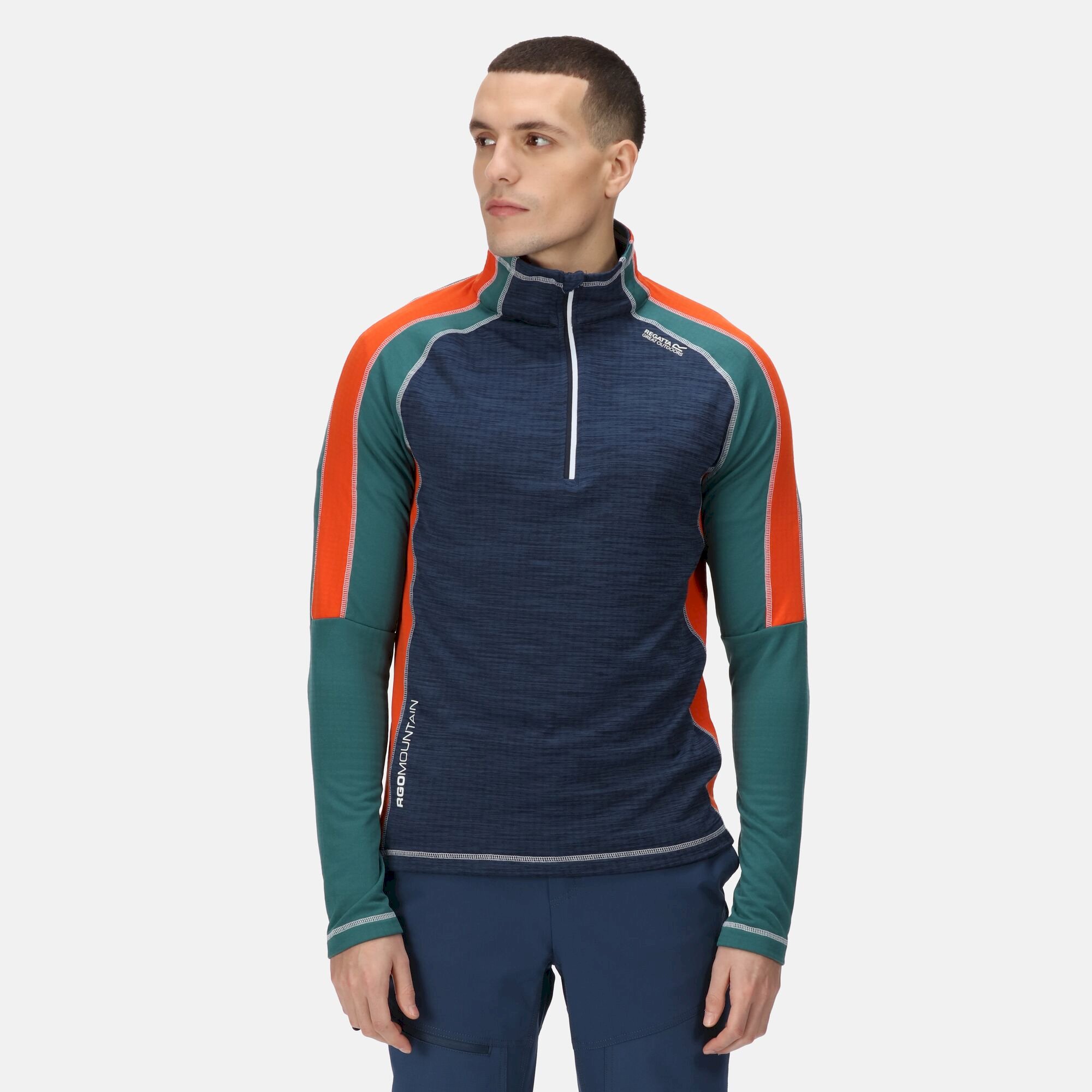 Men's Hepley Half Zip Lightweight Fleece | Maize Yellow