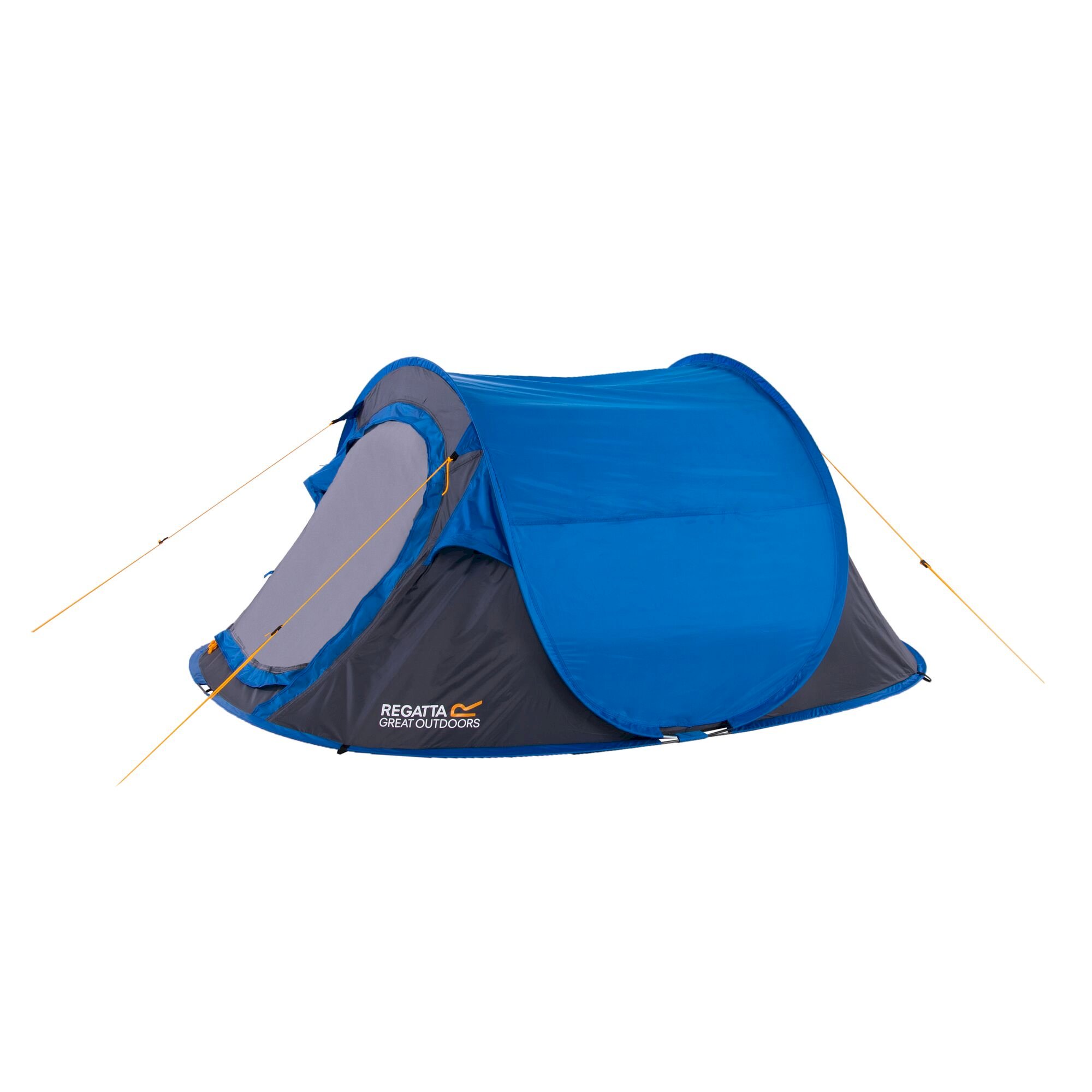 Malawi 2 Man Pop Up Festival Tent | Oxford Blue Seal Grey