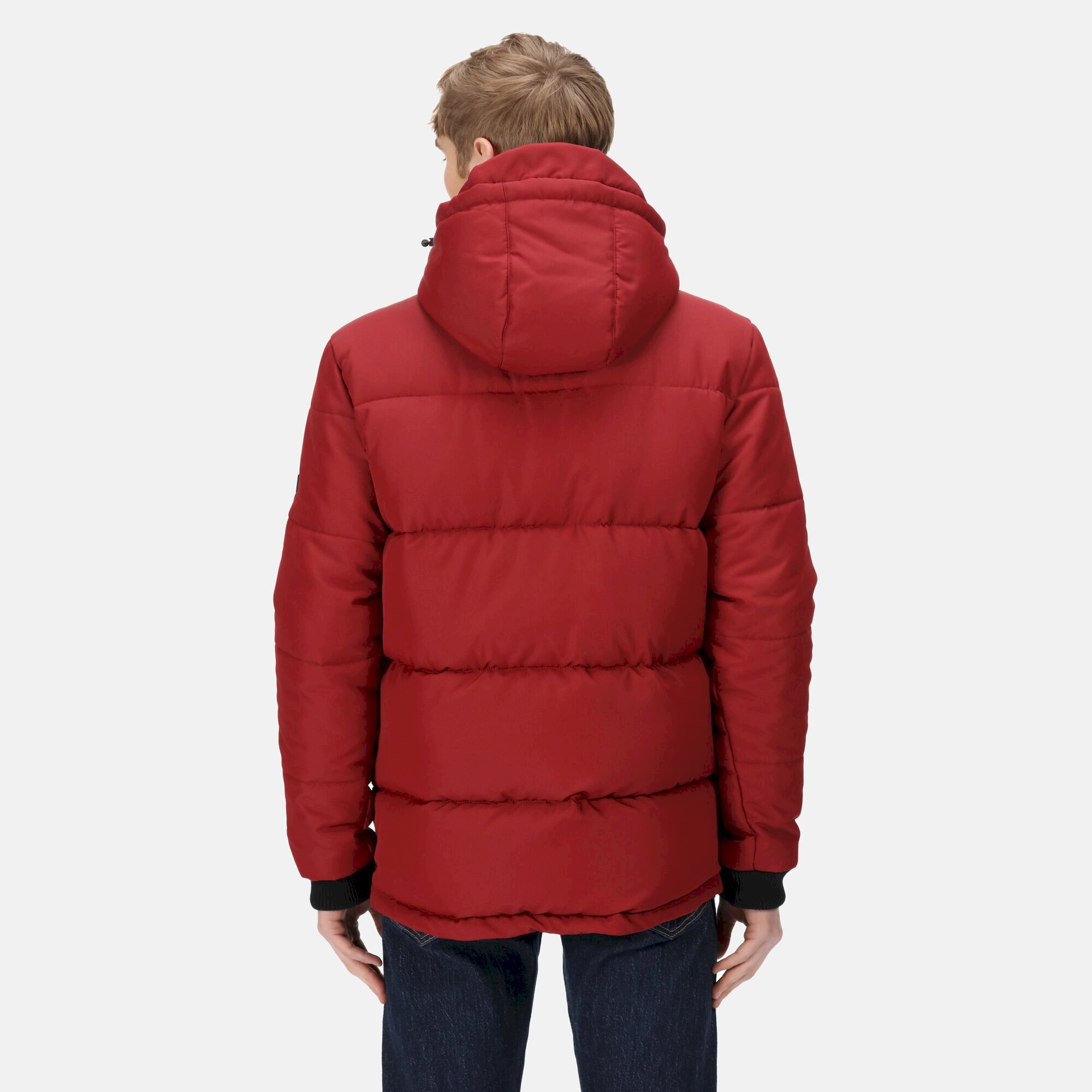 Men's Farren Lightweight Puffer Jacket | Syrah Red