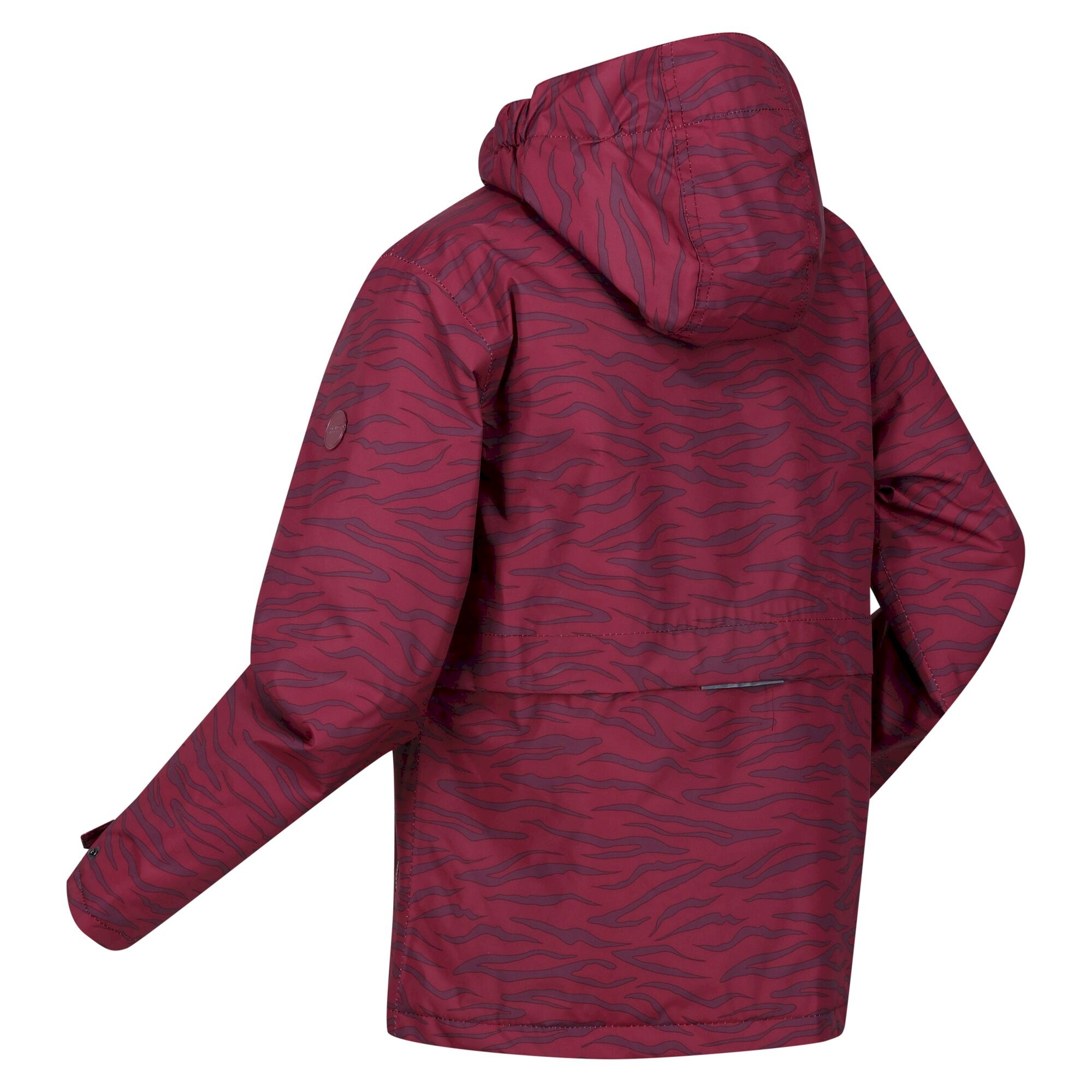 Kids' Bambee Waterproof Jacket | Dark Pimento Zebra