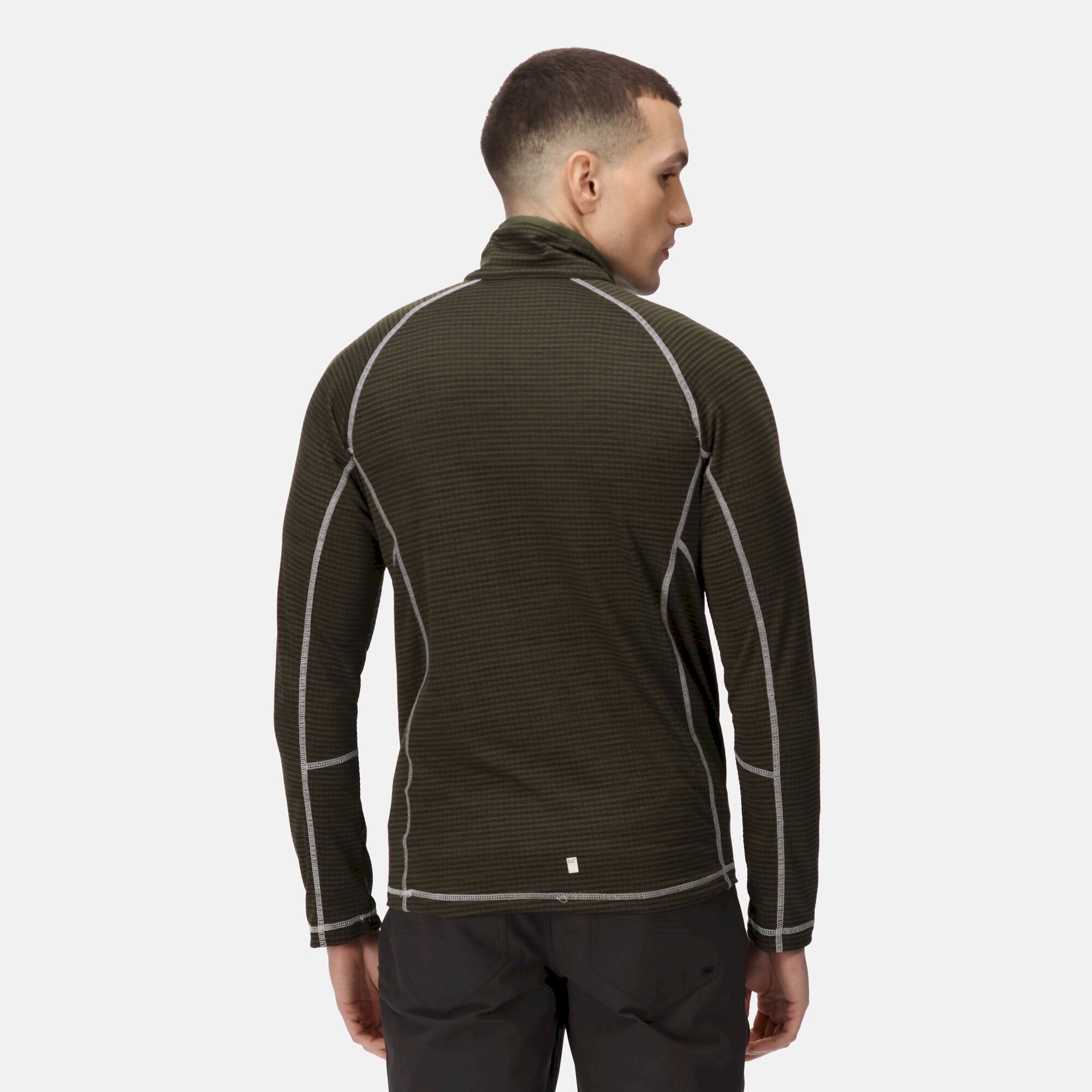 Men's Yonder Half Zip Top | Dark Khaki