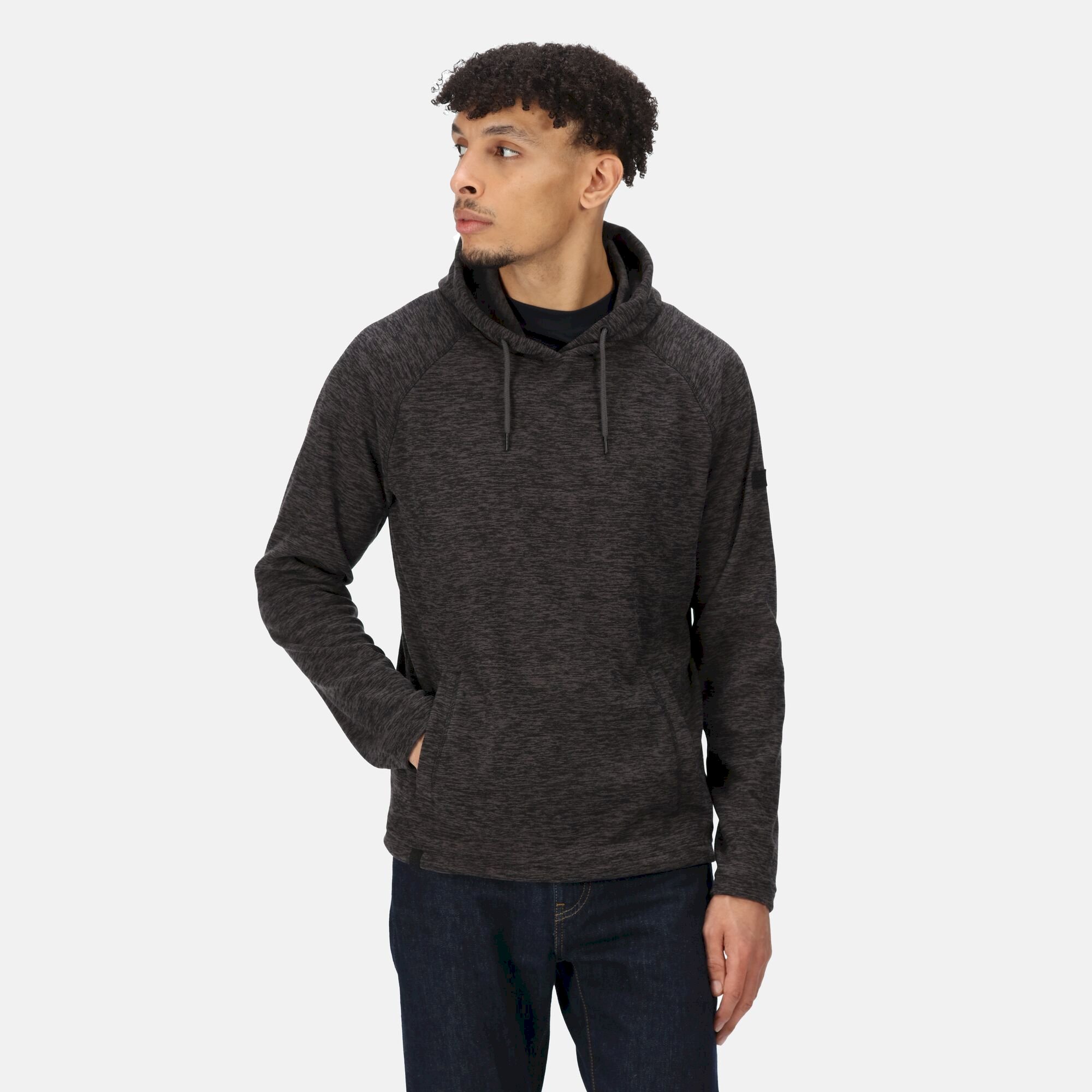 Men's Kassian Fleece Hoody | Dark Grey Marl