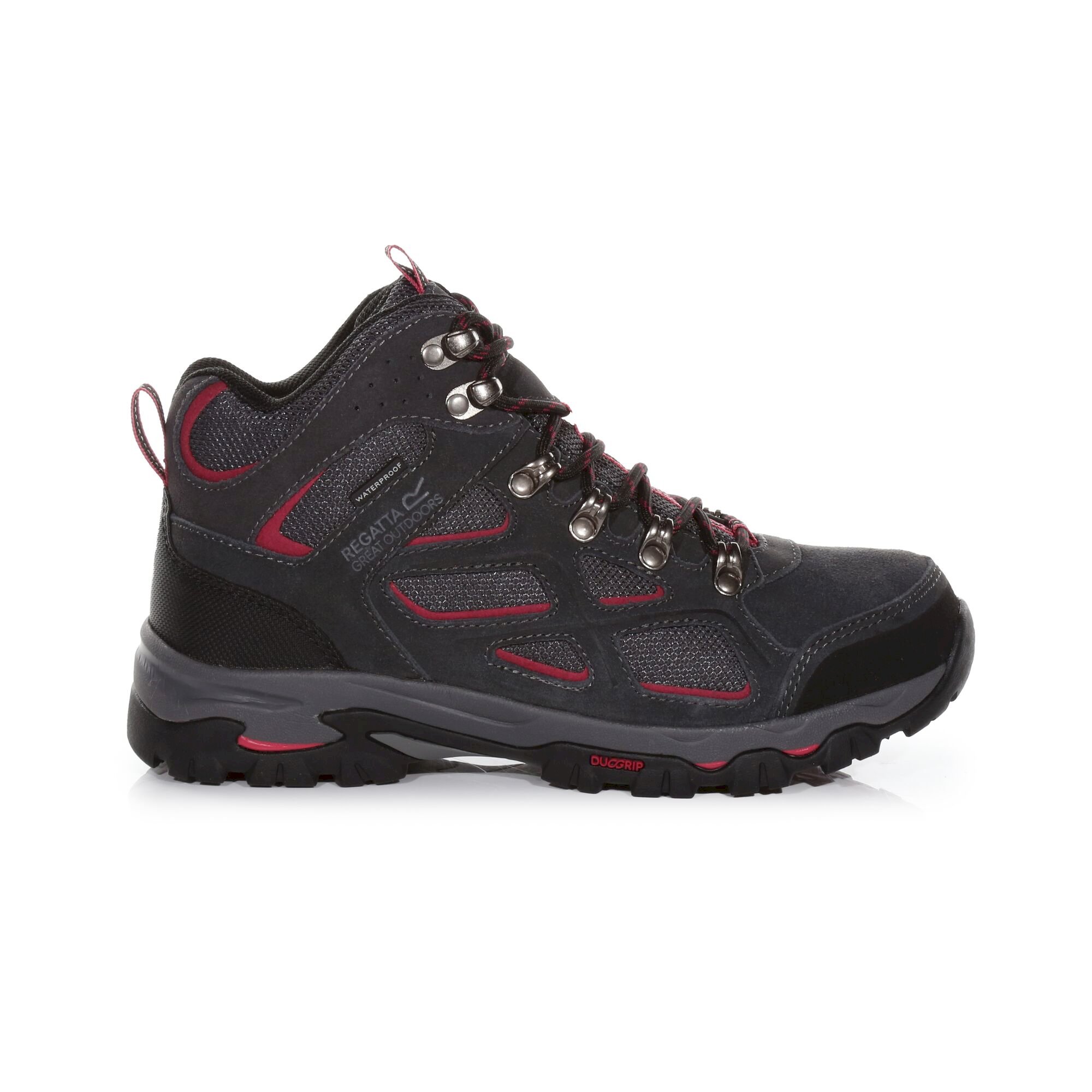 Women's Tebay Waterproof Mid Walking Boots | Ash Dark Cerise
