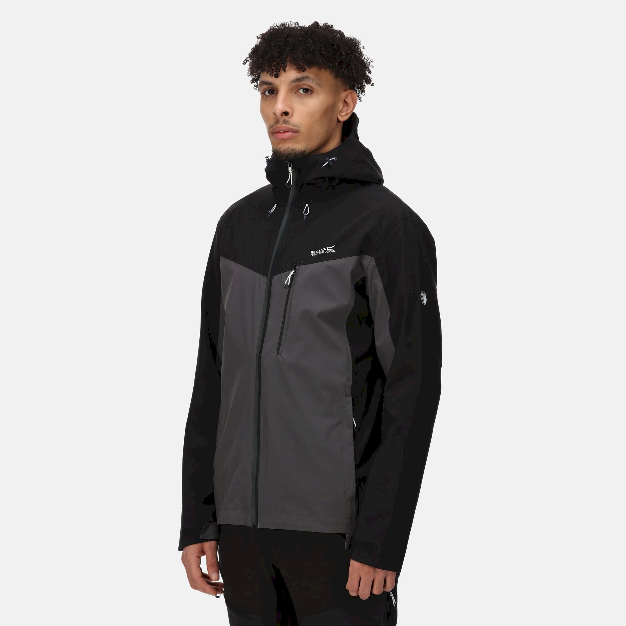 Men's Birchdale Waterproof Jacket | Dark Grey Black