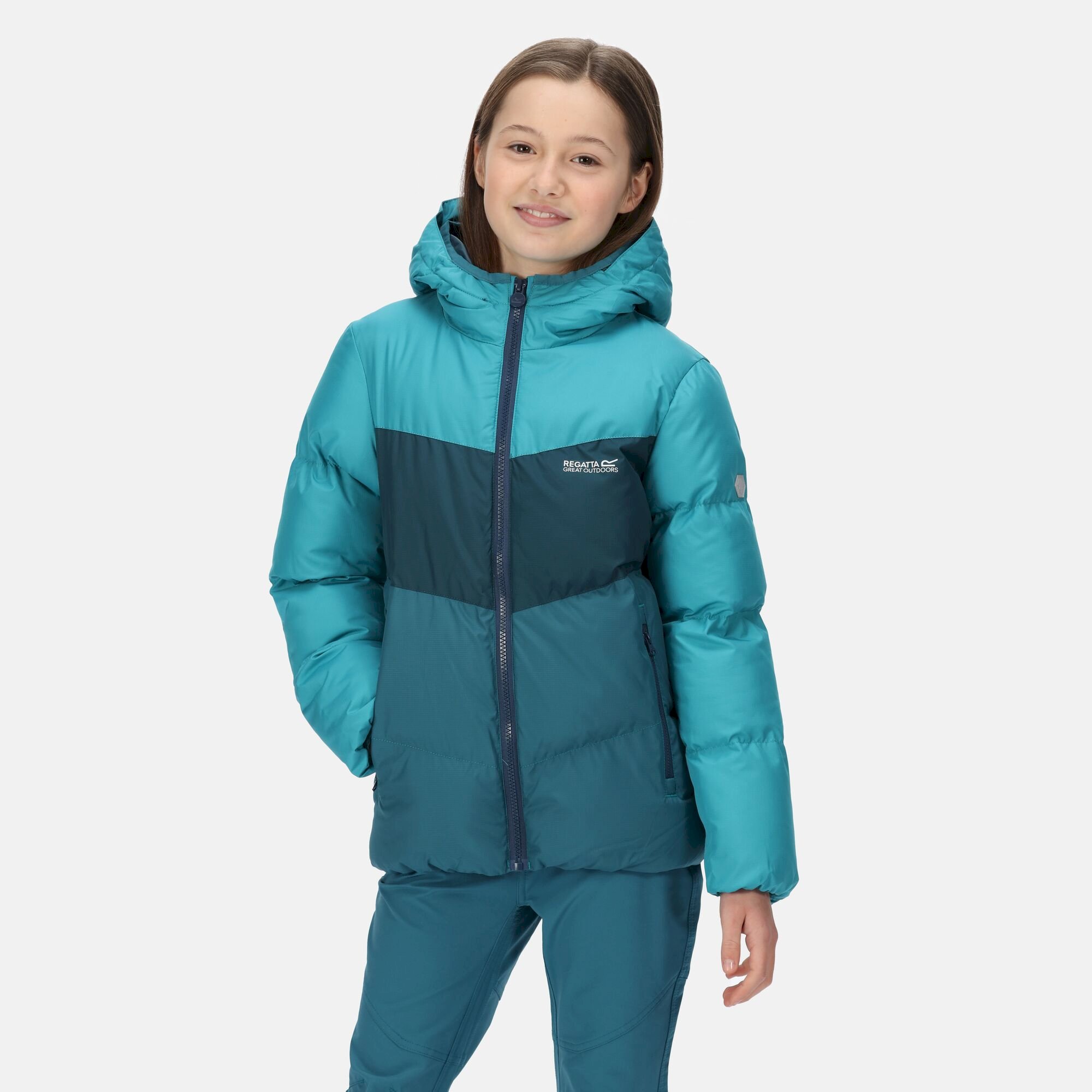 Kids' Lofthouse VI Insulated Jacket | Pagoda Blue Reflecting Lake Dragonfly