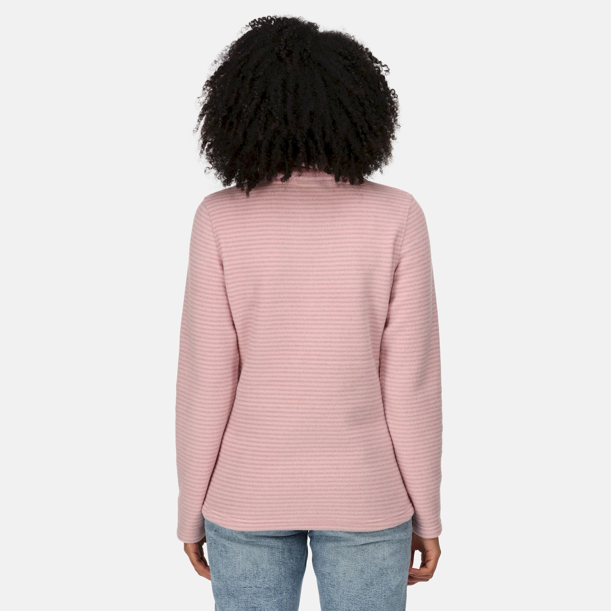 Women's Solenne Half Zip Fleece | Powder Pink