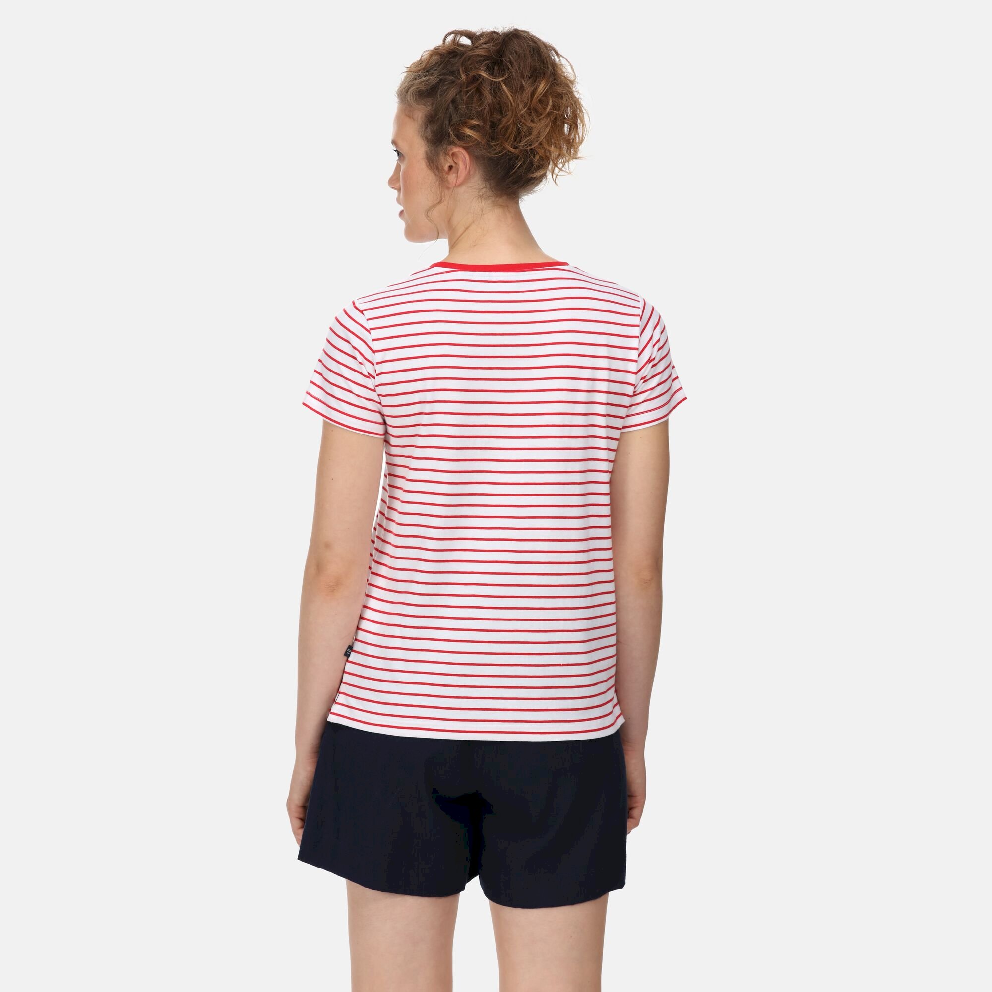 Women's Odalis Stripe T-Shirt | True Red Stripe