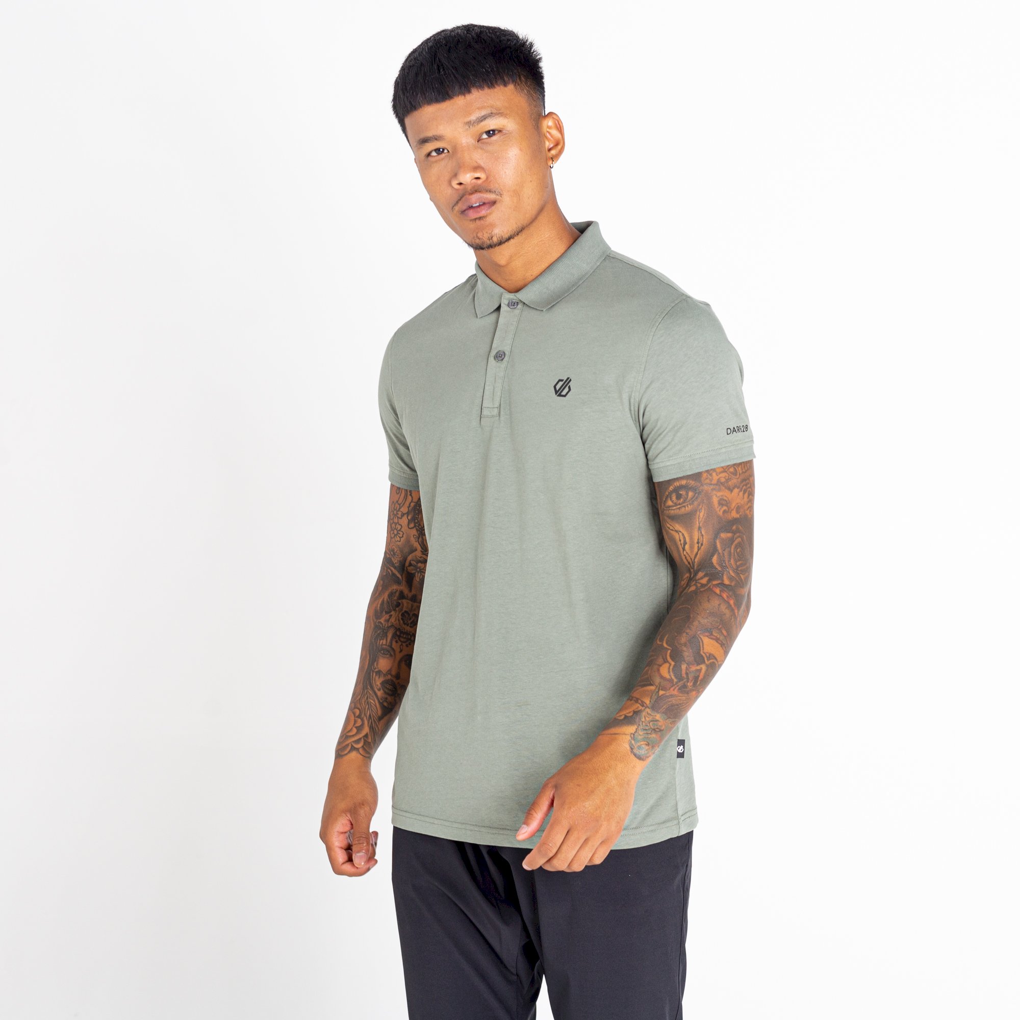 Dare 2b - Men's Decisive Polo Shirt | Agave Marl