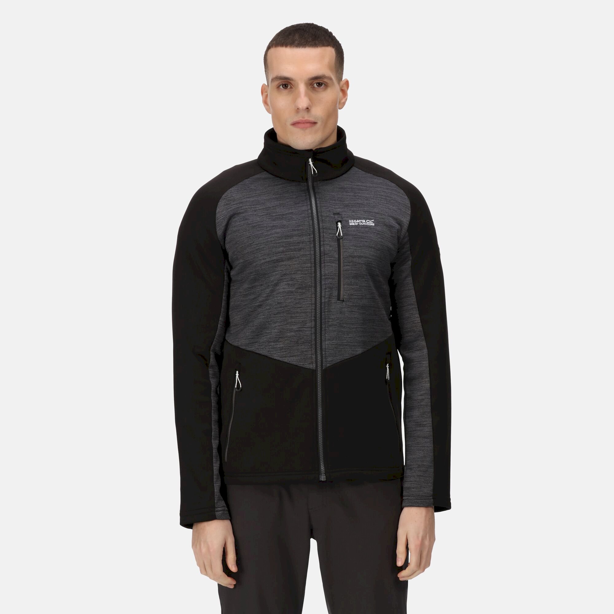 Men's Farson II Softshell Jacket | Black Dark Grey
