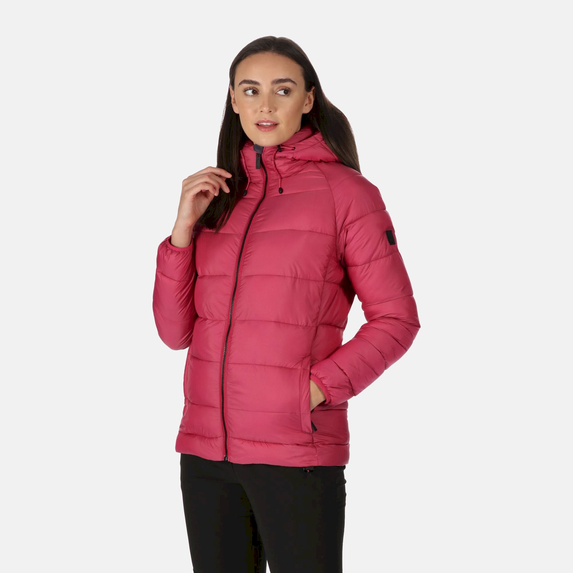 Women's Toploft II Hooded Puffer Jacket | Berry Pink