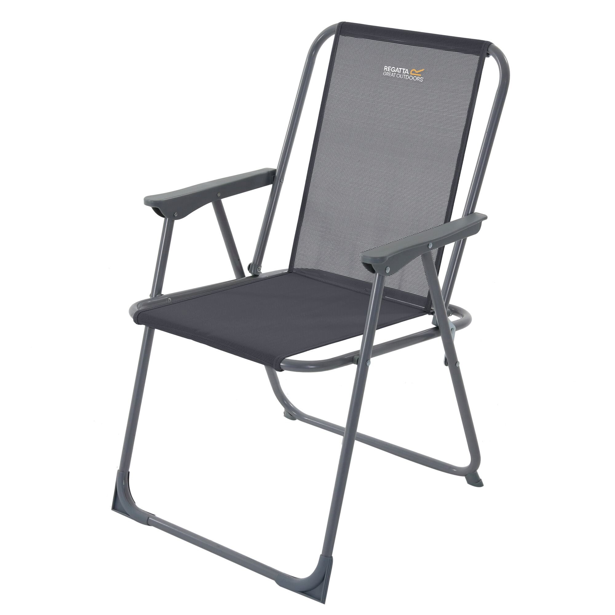 Retexo Lightweight Folding Chair | Ebony Grey
