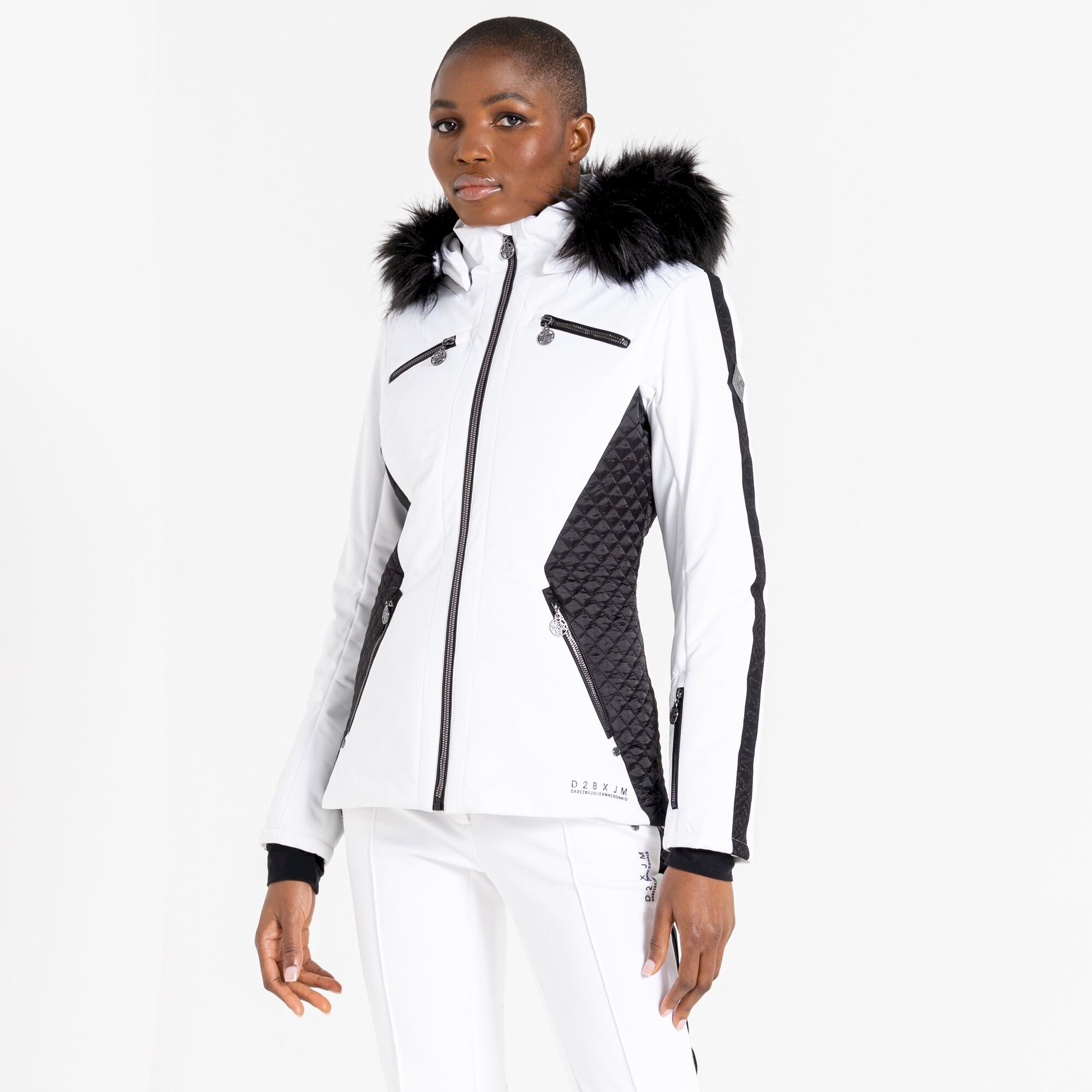 Dare 2b - Women's Mastery Ski Jacket | White Black