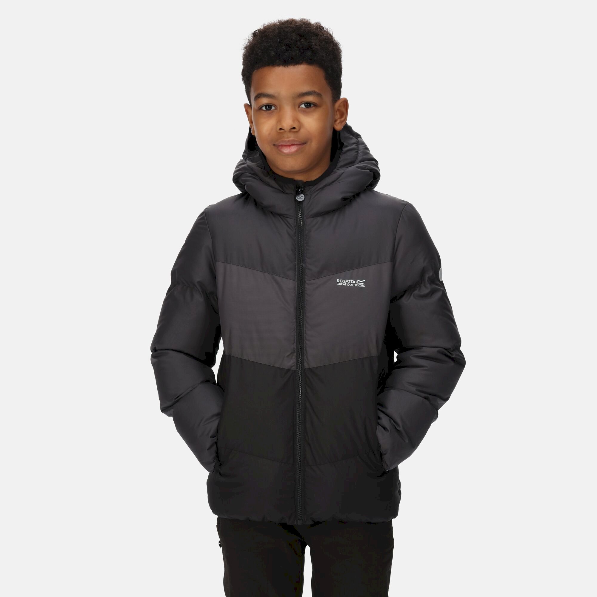 Kids' Lofthouse VI Insulated Jacket | Ash Dark Grey Black
