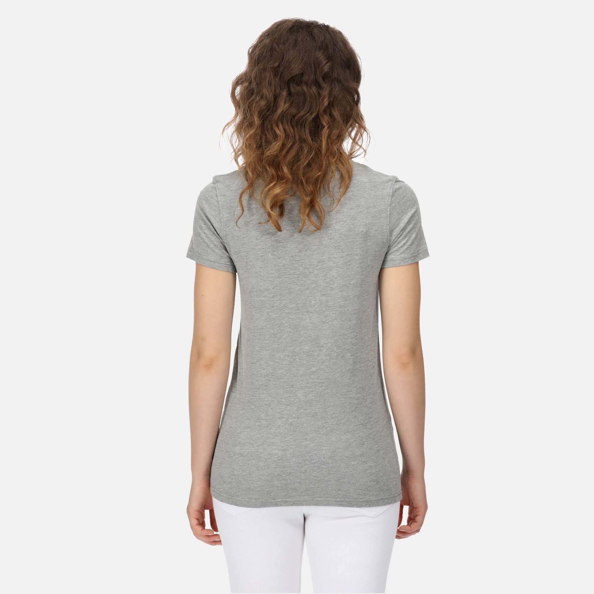 Women's Filandra VI Print T-Shirt | Silver Grey Marl