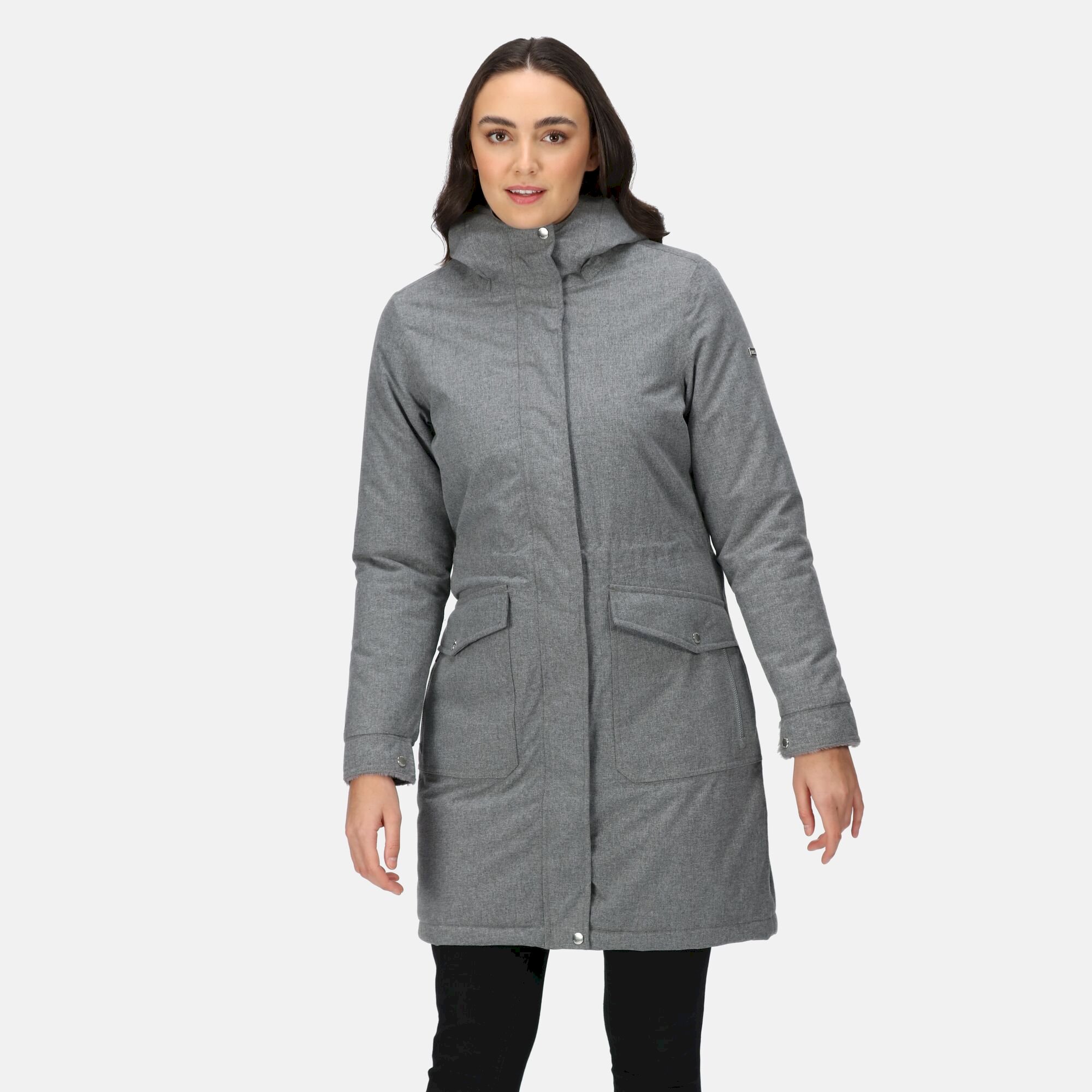 Women's Romine Waterproof Parka Jacket | Storm Grey Marl