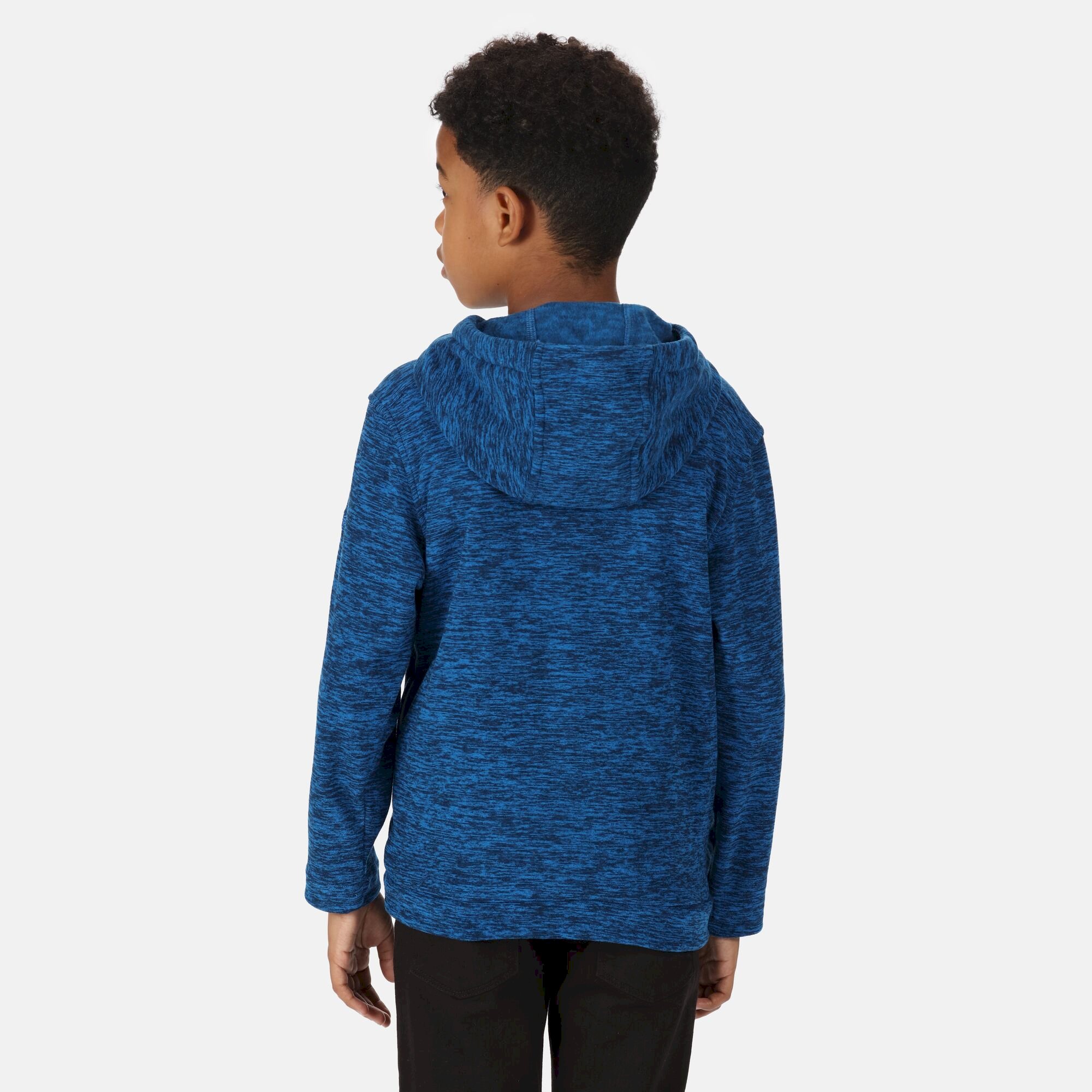 Kids' Keyon Hooded Fleece | Skydiver Blue Marl