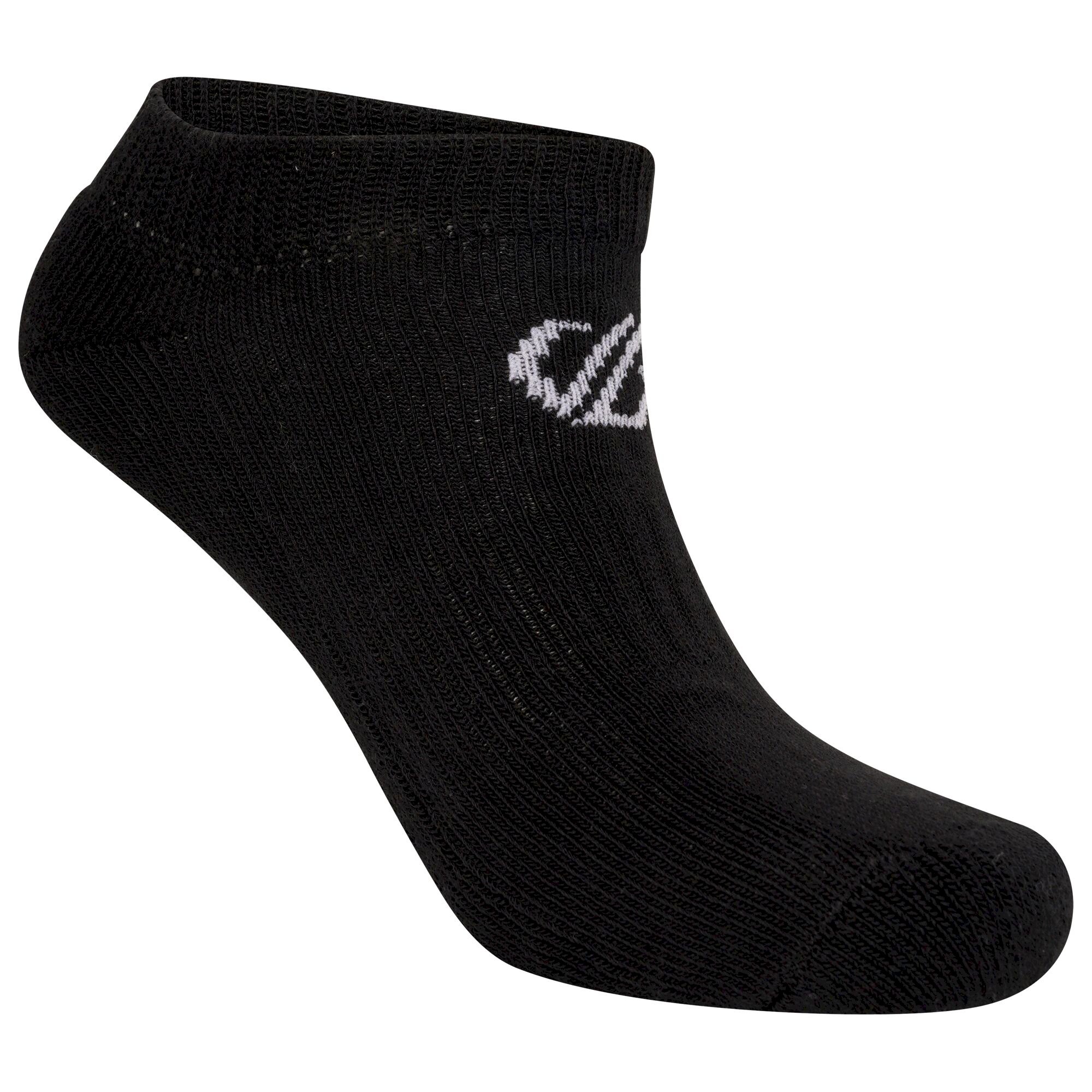 Dare 2b - Adult's Essentials No Show Socks 2 Pack | Black