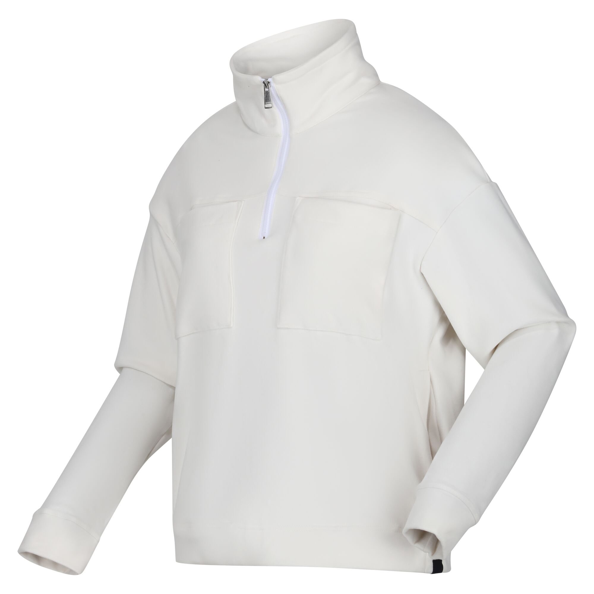Women's Taleesa Quarter Zip Jumper | Snow White