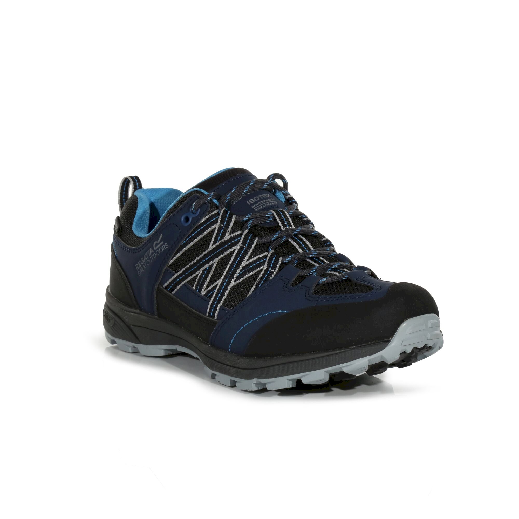 Women's Samaris II Waterproof Low Walking Shoes | Dark Denim Ethereal Blue