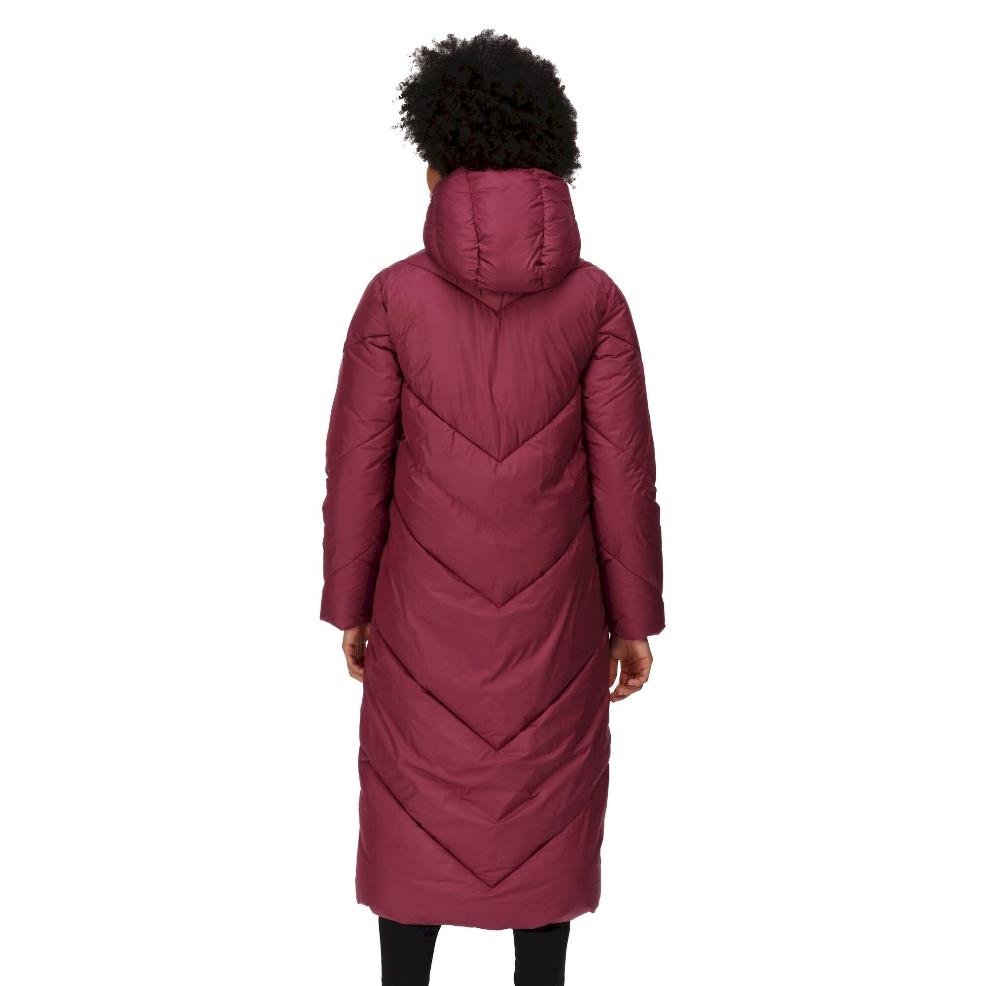 Women's Longley Longline Quilted Jacket | Amaranth Haze