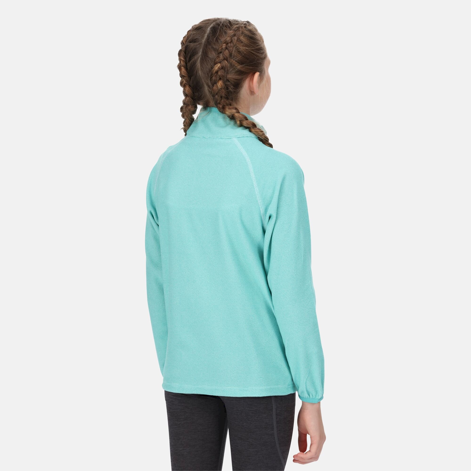 Kids' Loco Half Zip Fleece | Turquoise
