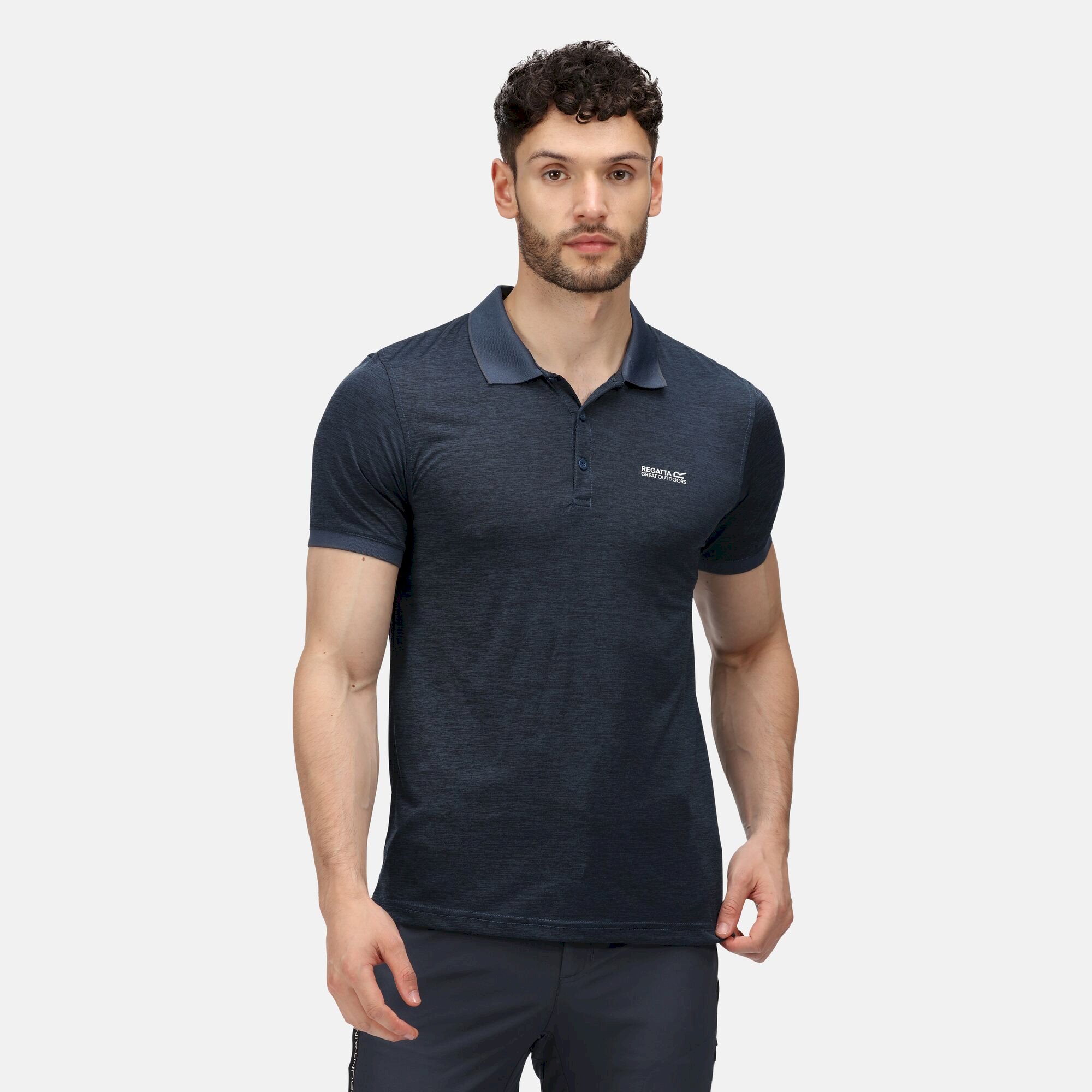 Men's Remex II Jersey Polo Shirt | Moonlight Denim