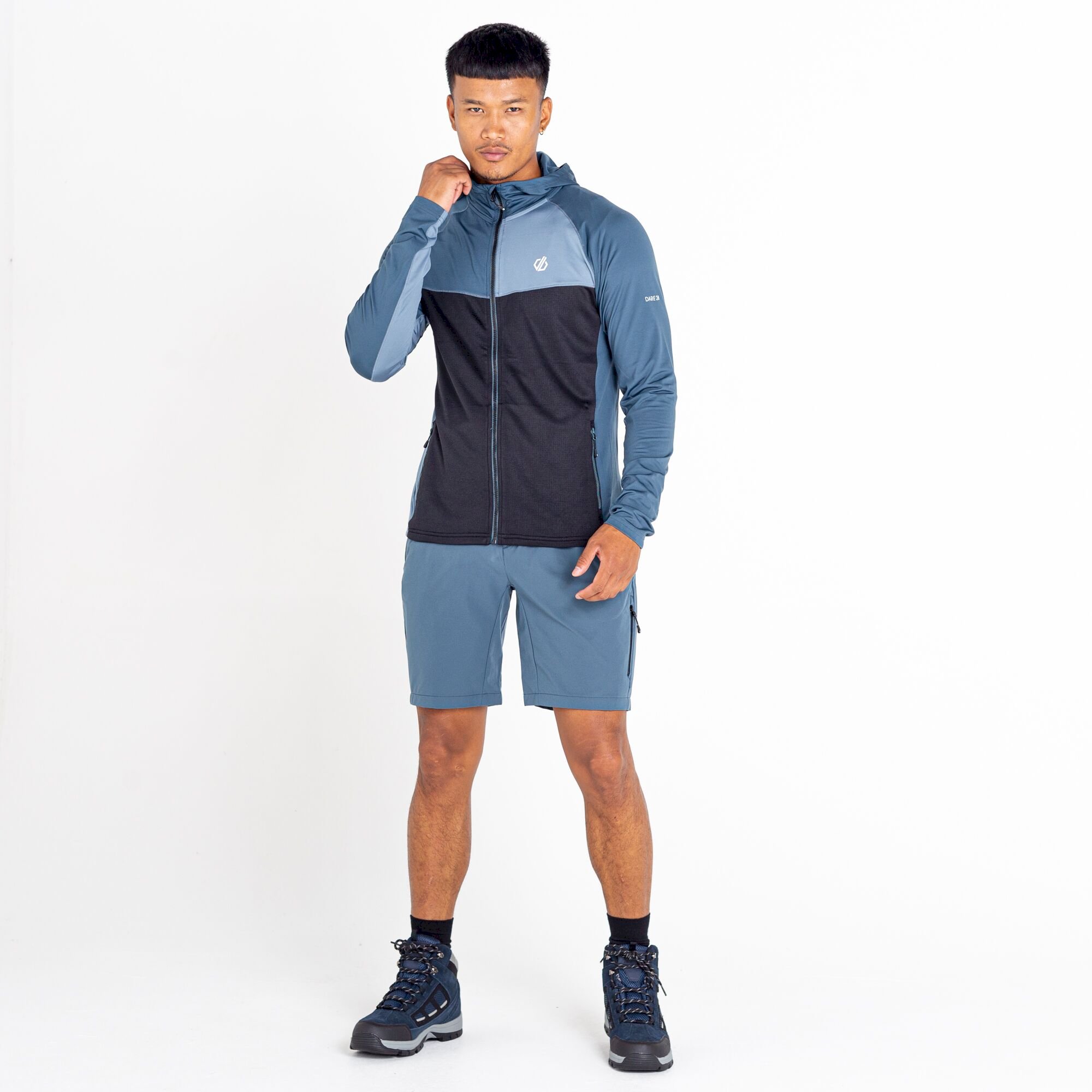 Dare 2b - Men's Contend Recycled Lightweight Core Stretch | Orion Grey Black