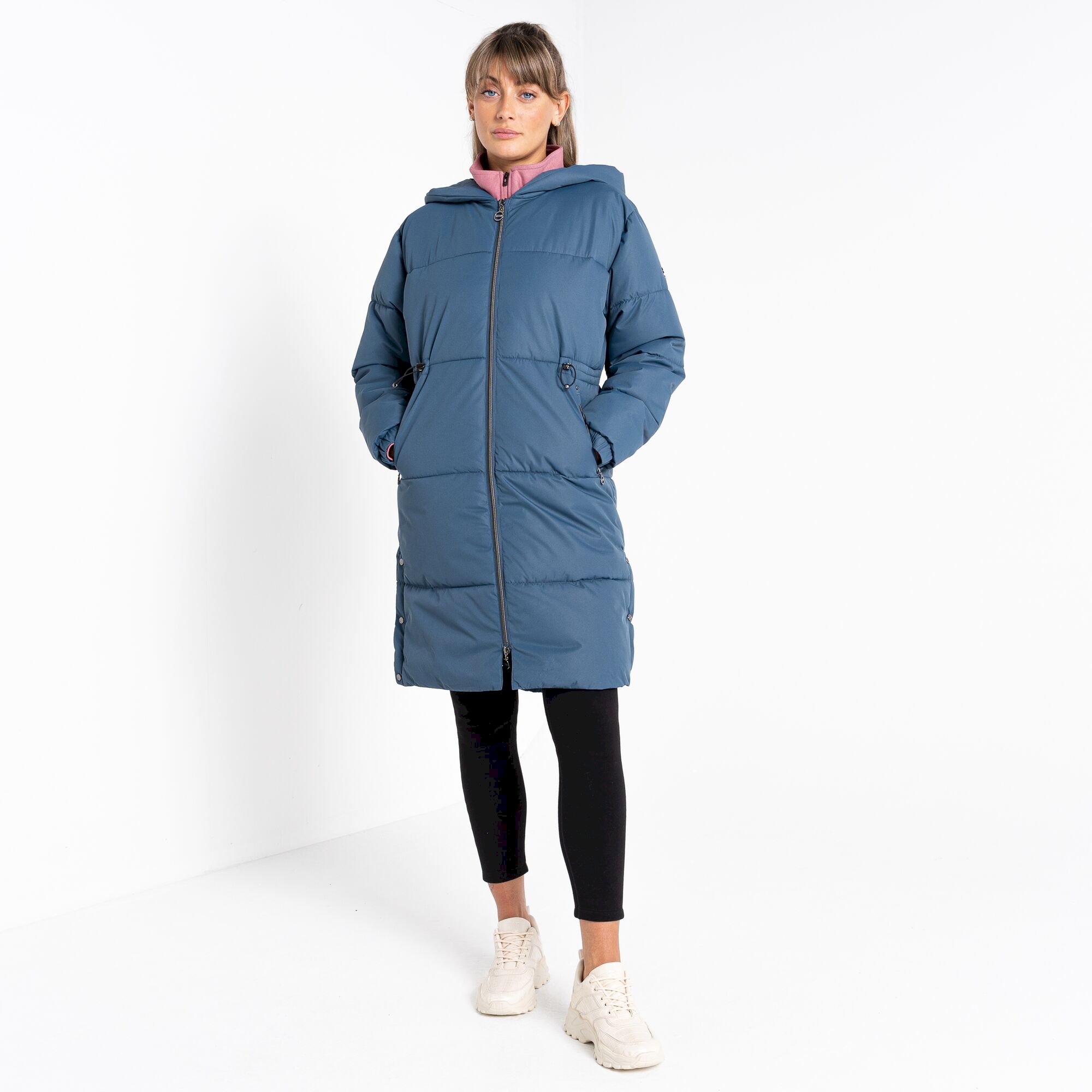 Dare 2b - Women's Indulgent Longline Padded Jacket | Orion Grey