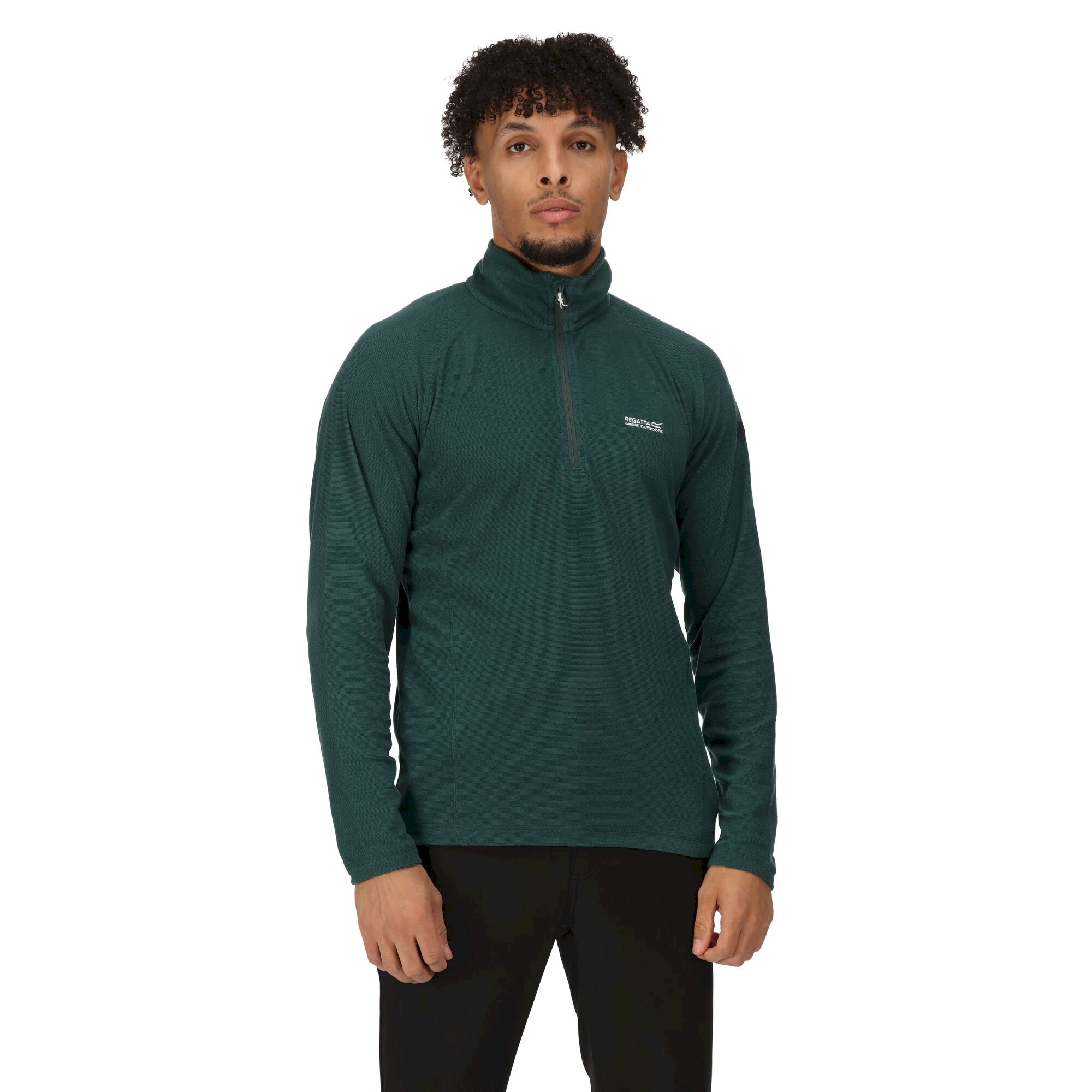 Men's Montes Lightweight Half Zip Fleece | Sea Moss