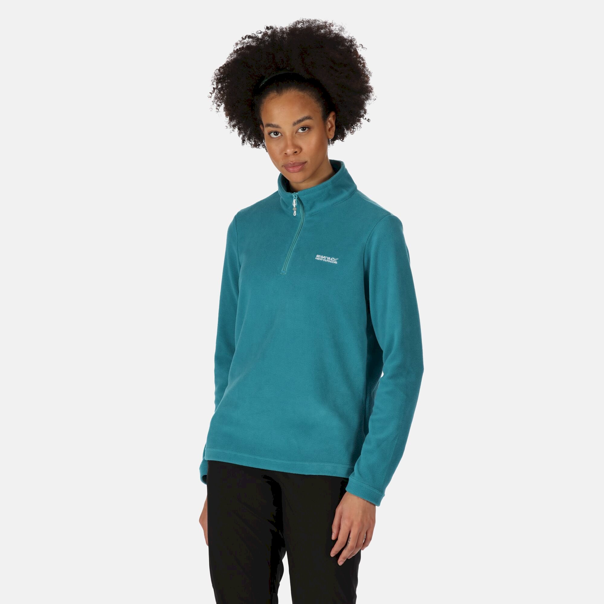 Women's Sweethart Lightweight Half-Zip Fleece | Pagoda Blue