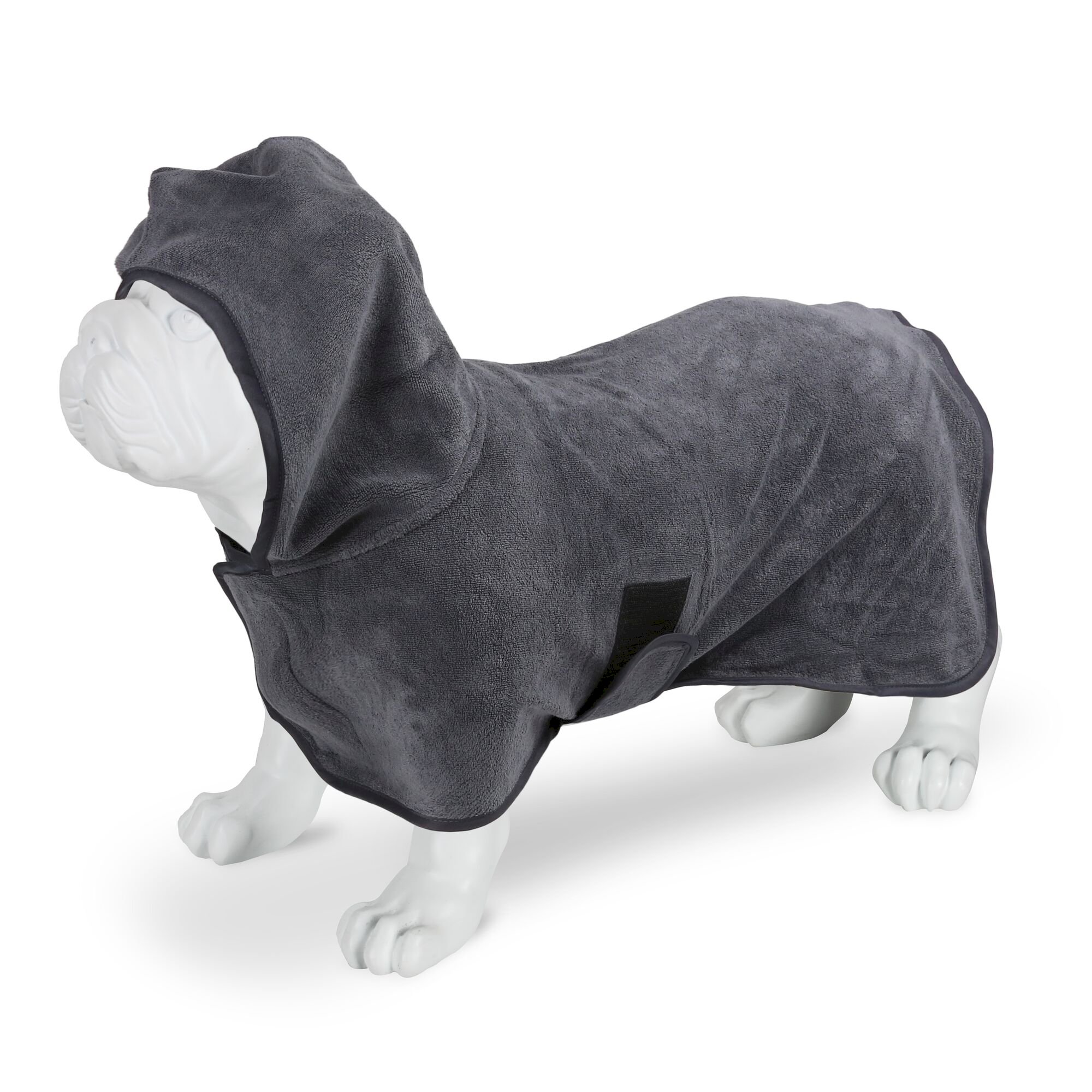 Dog Drying Coat | Ebony