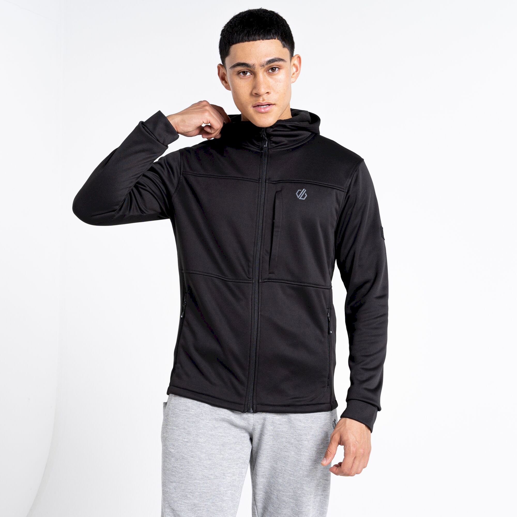 Dare 2b - Men's Out Calling Full Zip Fleece | Black