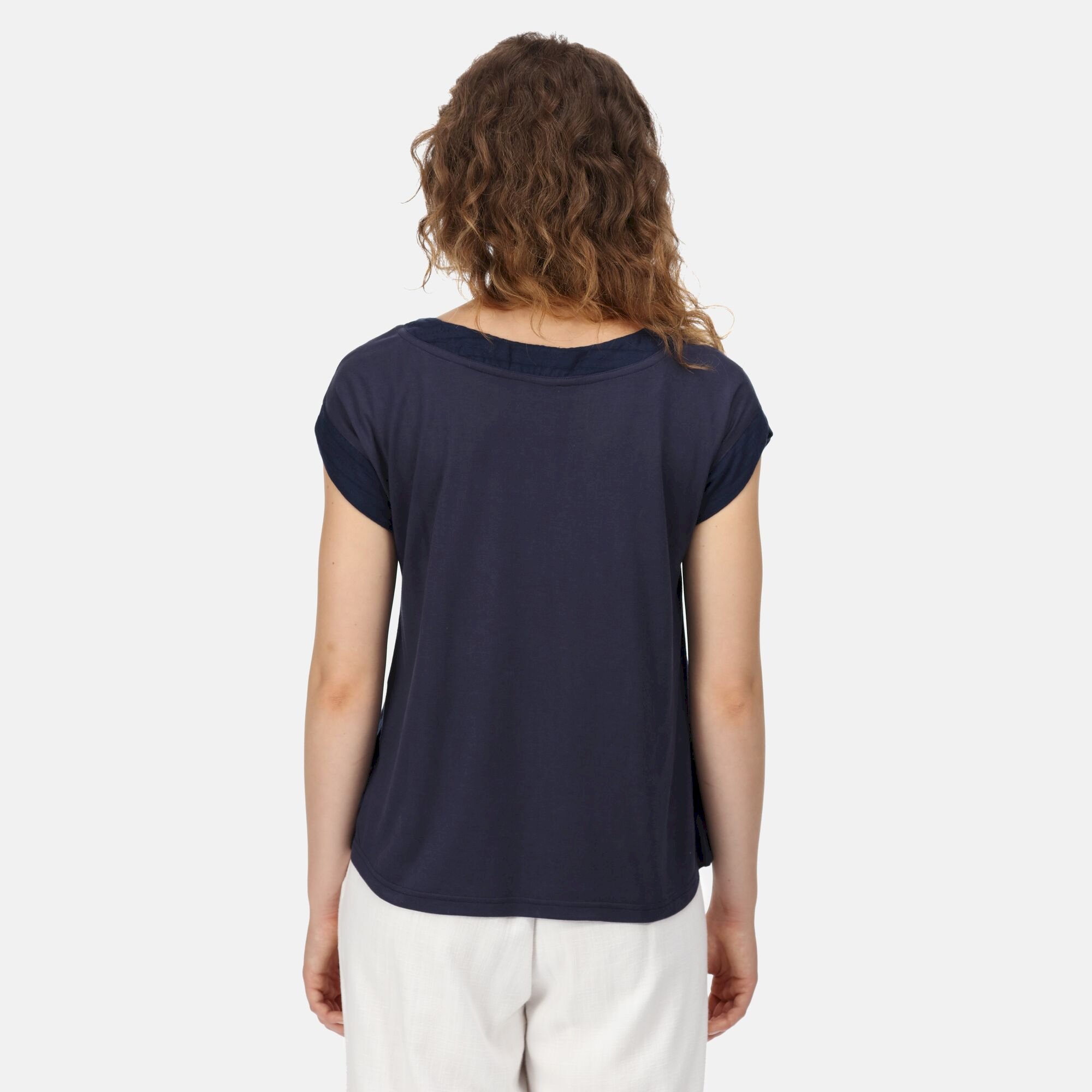 Women's Adine Stripe T-Shirt | Navy