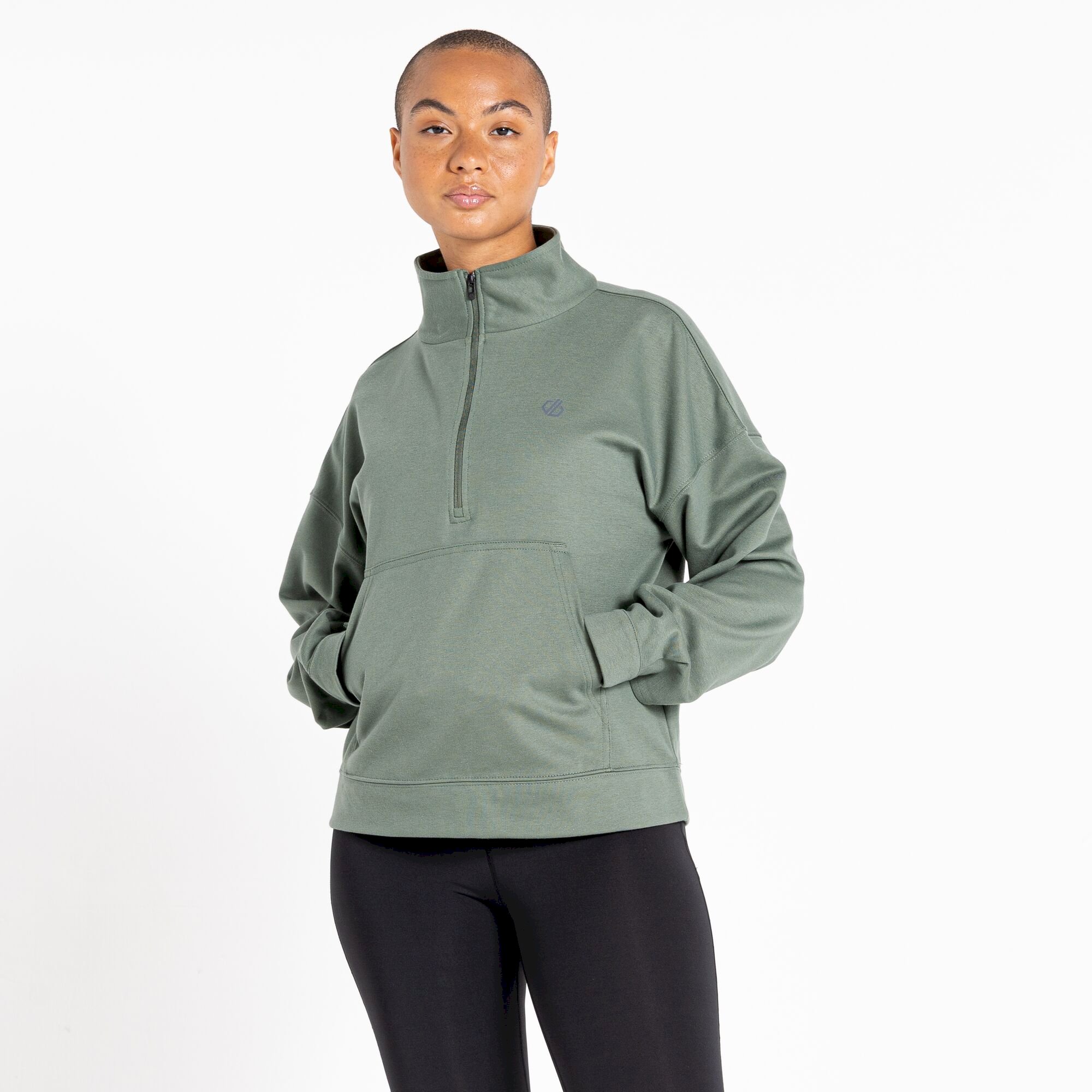 Dare 2b - Women's Recoup II Half Zip Sweatshirt | Duck Green