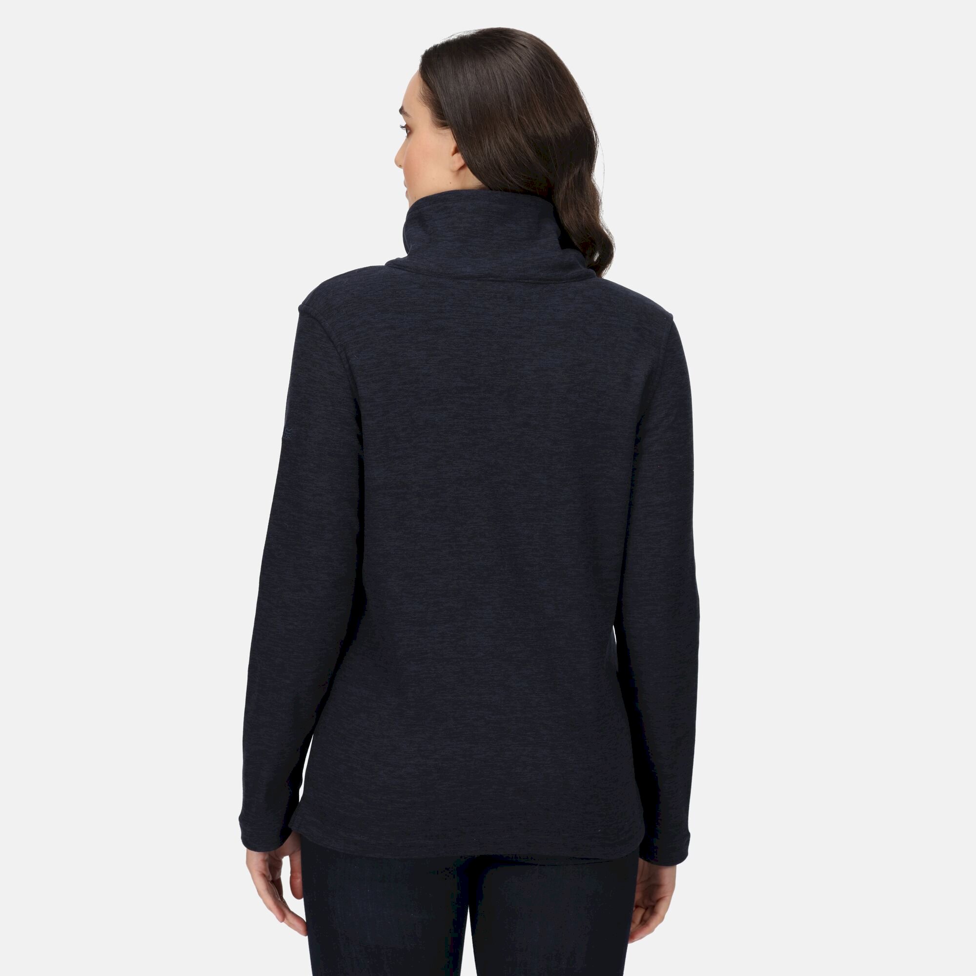 Women's Kizmit Half Zip Fleece | Navy Black Marl