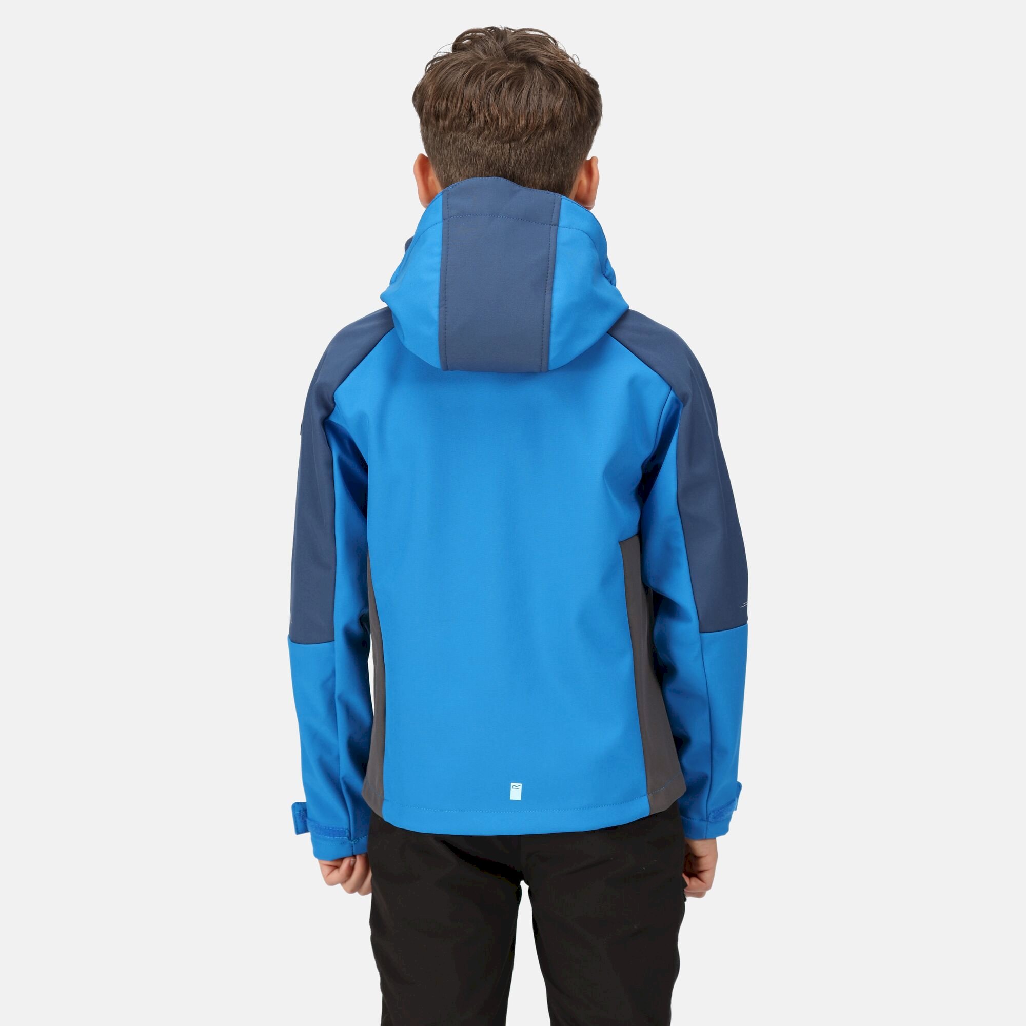 Kids Eastcott II Softshell Jacket | Skydiver Admiral Blue